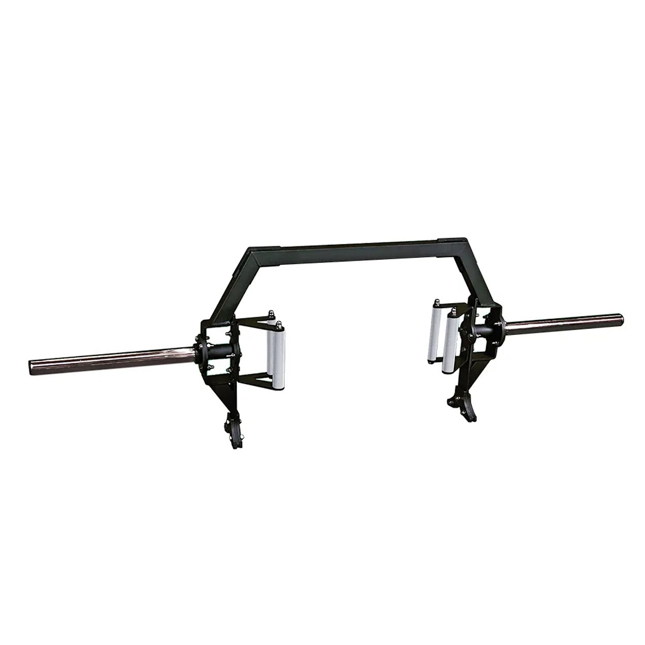 20 kg Open Trap Bar Deluxe – Hex Bar for Deadlift Shrug Bar with Rotating Sleeves and Built‑In Deadlift Jack for Home Gym