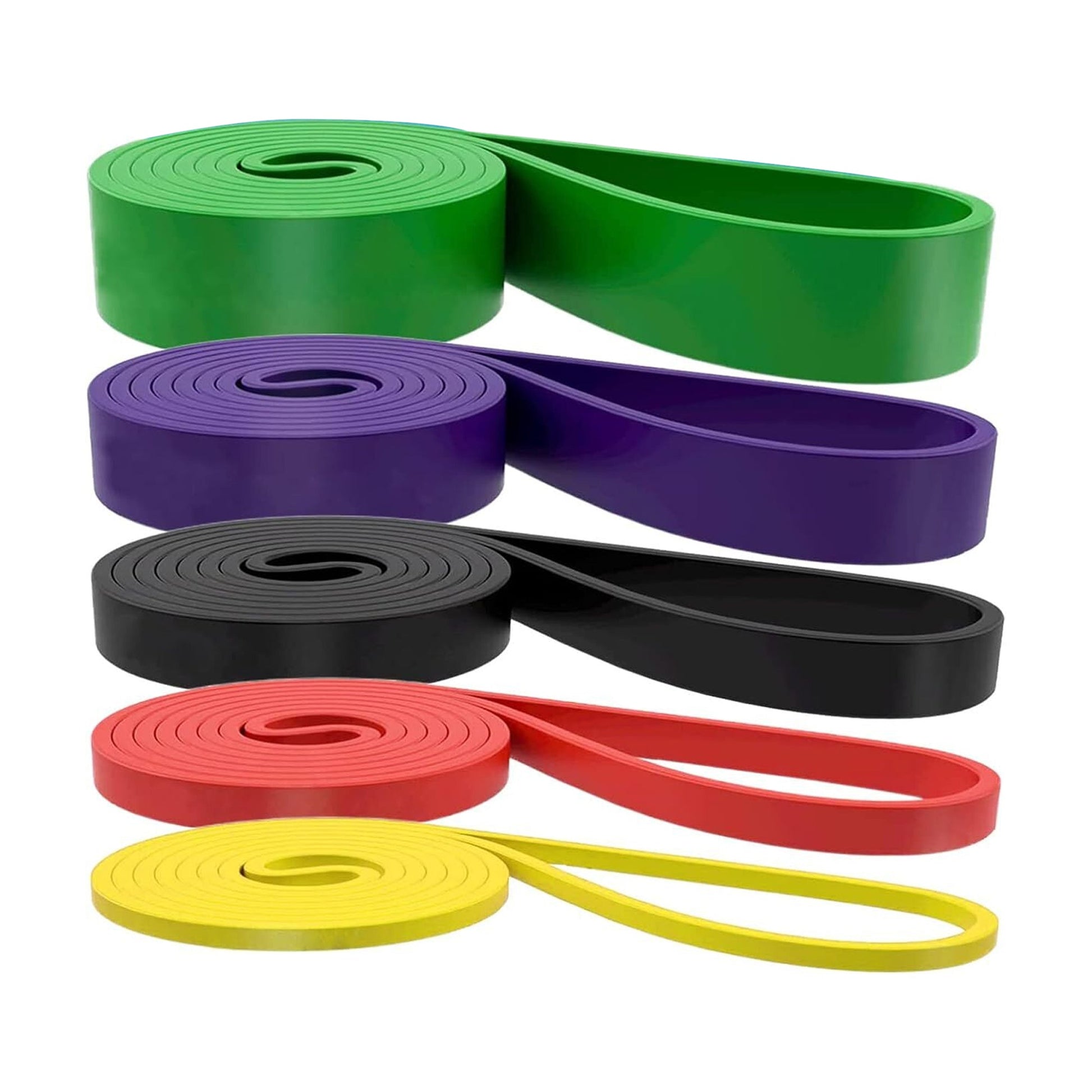 Adjustable Resistance Bands Set – 5‑Level Heavy‑Duty Latex, Pull‑Up & Strength Training, Mobility & Rehab for Home Gym