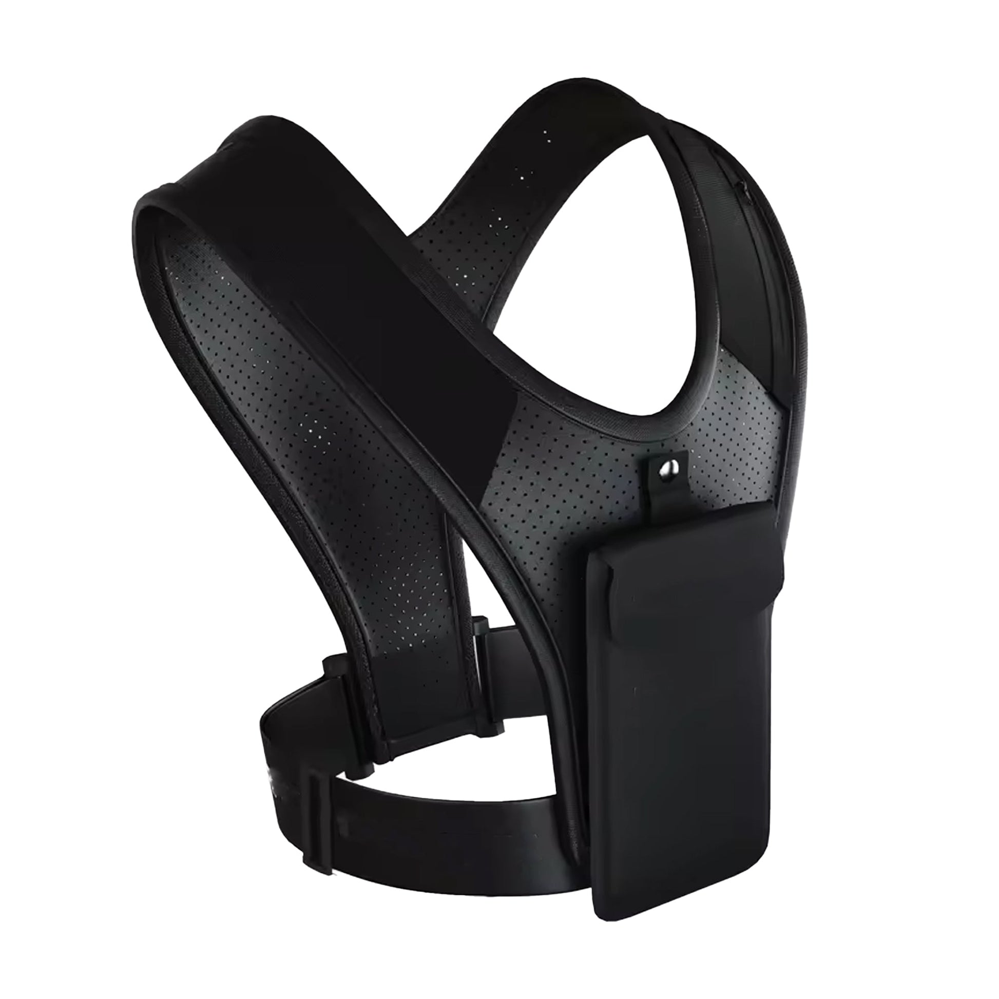Lightweight Reflective Hydration Running Vest – Adjustable Neoprene‑Mesh with Phone Holder for Home & Outdoor Fitness