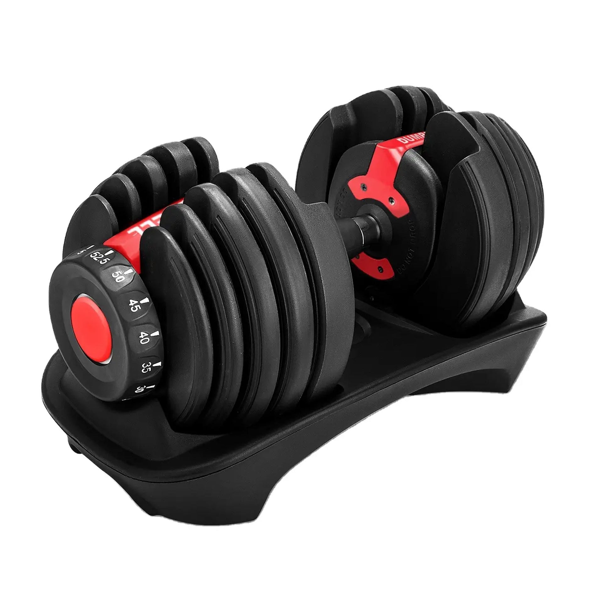 40 kg Adjustable Dumbbell – Cast Iron 17‑in‑1 Dial Weights, Heavy‑Duty Strength Training for Home Gym & Studio, Compact Space‑Saving Fitness Gear
