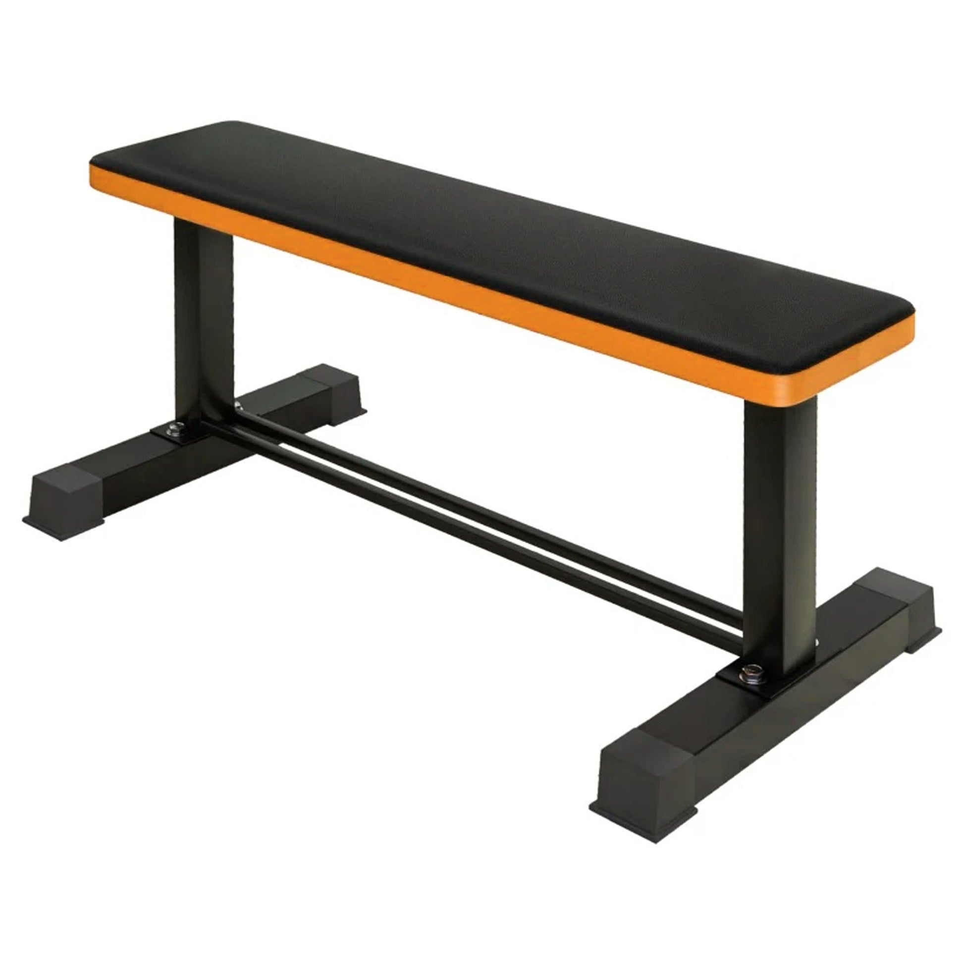 Built‑in Dumbbell Rack with Heavy‑Duty Flat Weight Bench, Alloy Steel Frame – Strength Training for Home Gym & Studio Workouts
