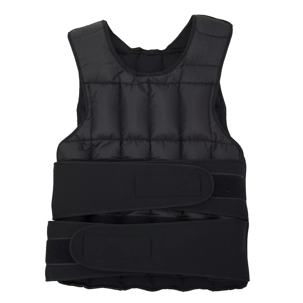 10–20 kg Adjustable Weight Vest – 38 Bag System in Black for Running, Cardio & Home Strength Training