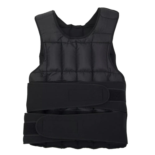 10–20 kg Adjustable Weight Vest – 38 Bag System in Black for Running, Cardio & Home Strength Training