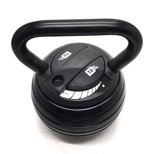18 kg Adjustable Kettlebell – Heavy‑Duty Quick‑Lock Plates, Ergonomic Grip, Full‑Body Strength Training, Compact Home Gym Equipment