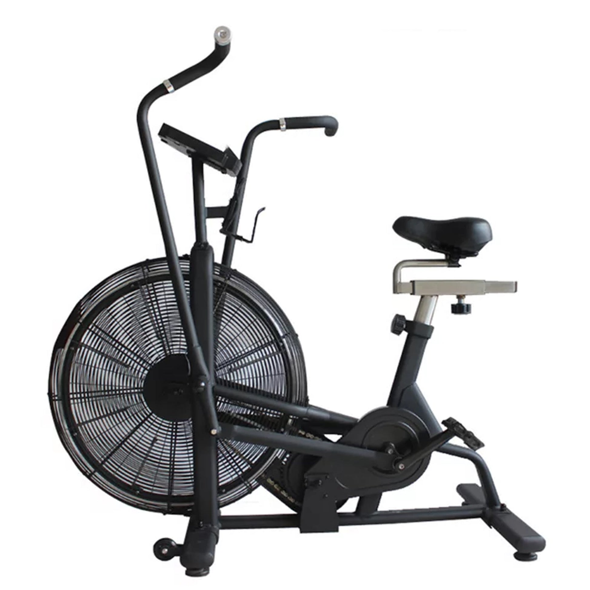 Steel Air Resistance Exercise Bike – Full-Body Cardio Trainer with LCD Display, Heavy-Duty Frame for Home Gym & Personal Workout Rooms