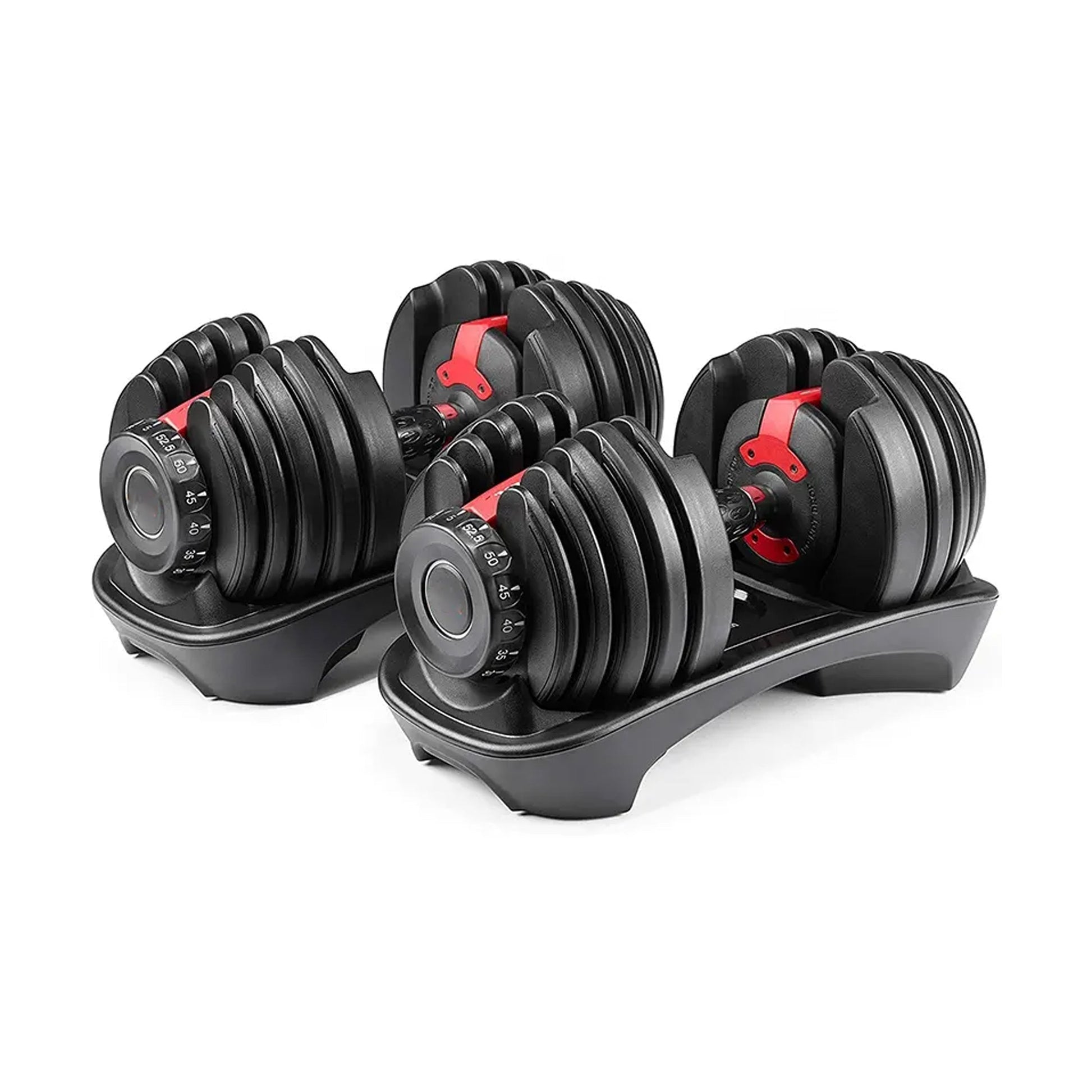 40 kg Adjustable Dumbbell – Cast Iron 17‑in‑1 Dial Weights, Heavy‑Duty Strength Training for Home Gym & Studio, Compact Space‑Saving Fitness Gear