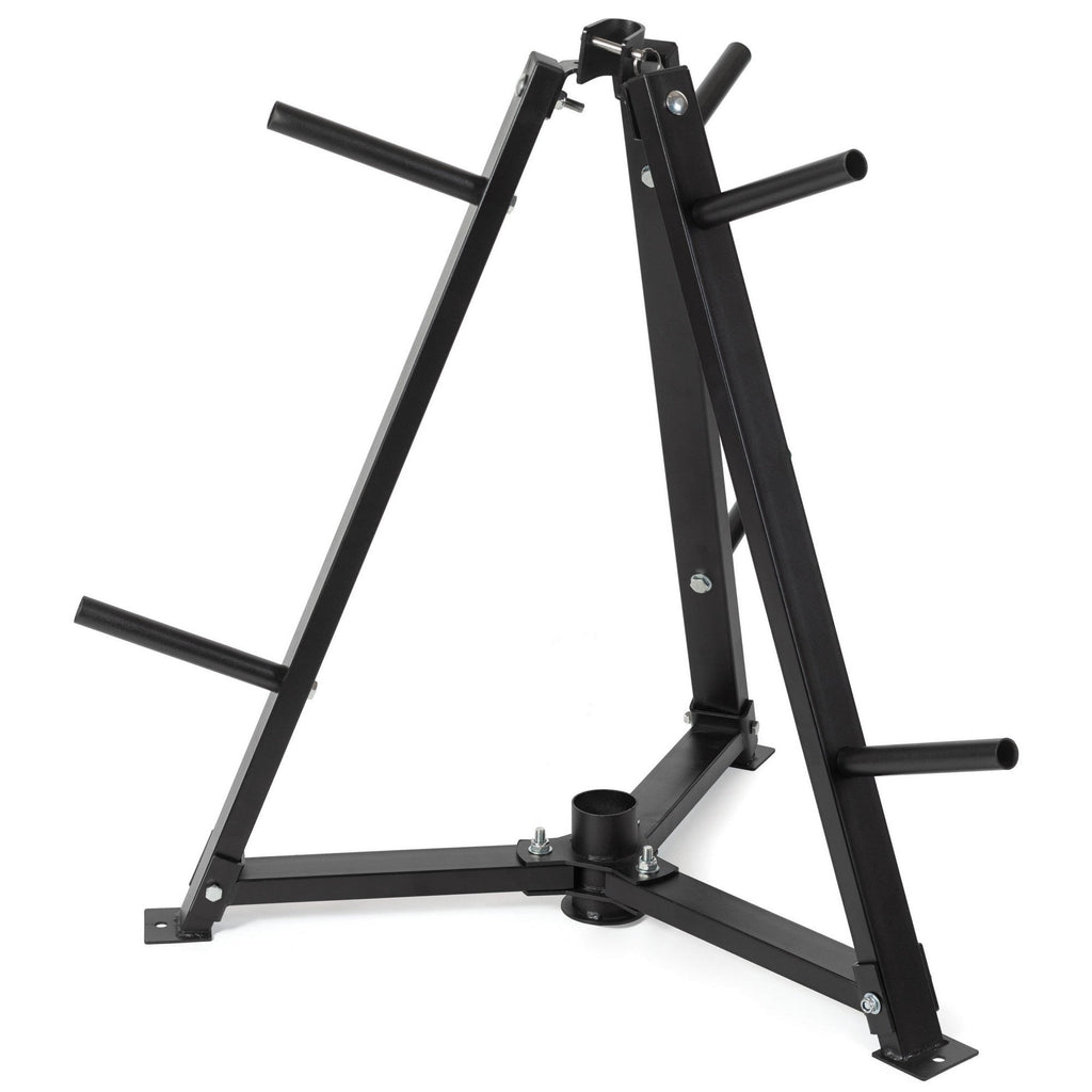 Adjustable Vertical Weight Plate & Dumbbell Storage Rack – Heavy‑Duty Steel Frame, 300 kg Capacity, Multi‑Clamp Barbell & Disc Organizer for Compact Home Gym