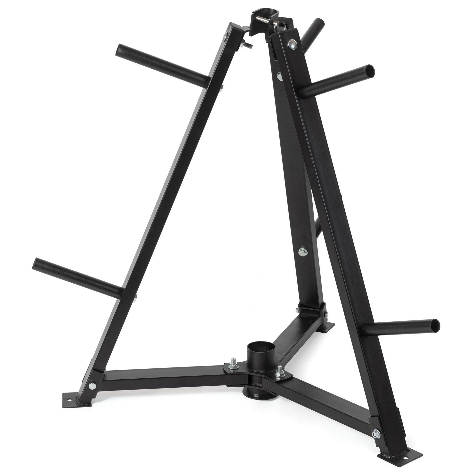 Adjustable Vertical Weight Plate & Dumbbell Storage Rack – Heavy‑Duty Steel Frame, 300 kg Capacity, Multi‑Clamp Barbell & Disc Organizer for Compact Home Gym