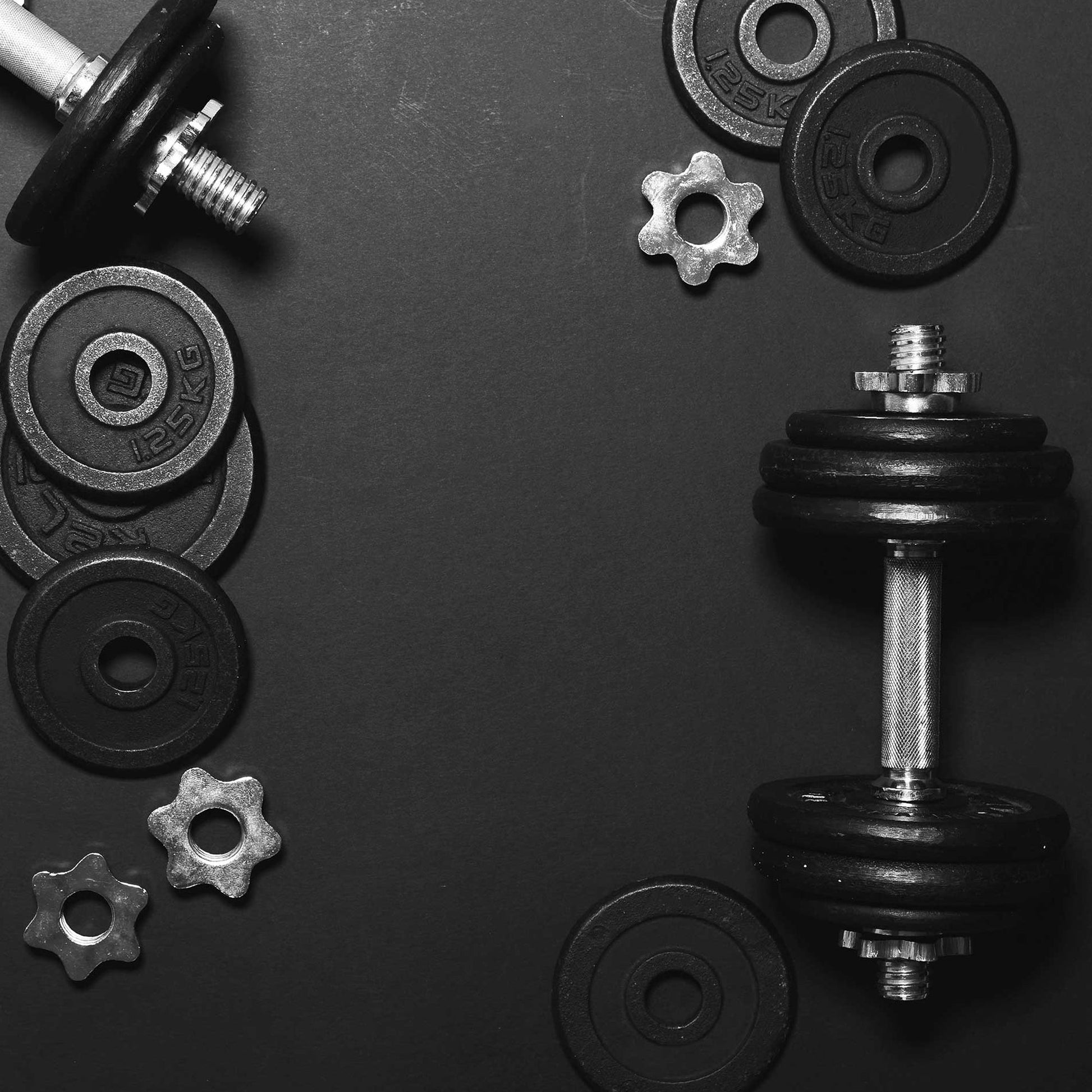 Cast Iron 65 kg Adjustable Barbell & Dumbbell Set – Knurled Chrome Handles, 2‑in‑1 Strength Training Kit for Home Gym & Personal Studio