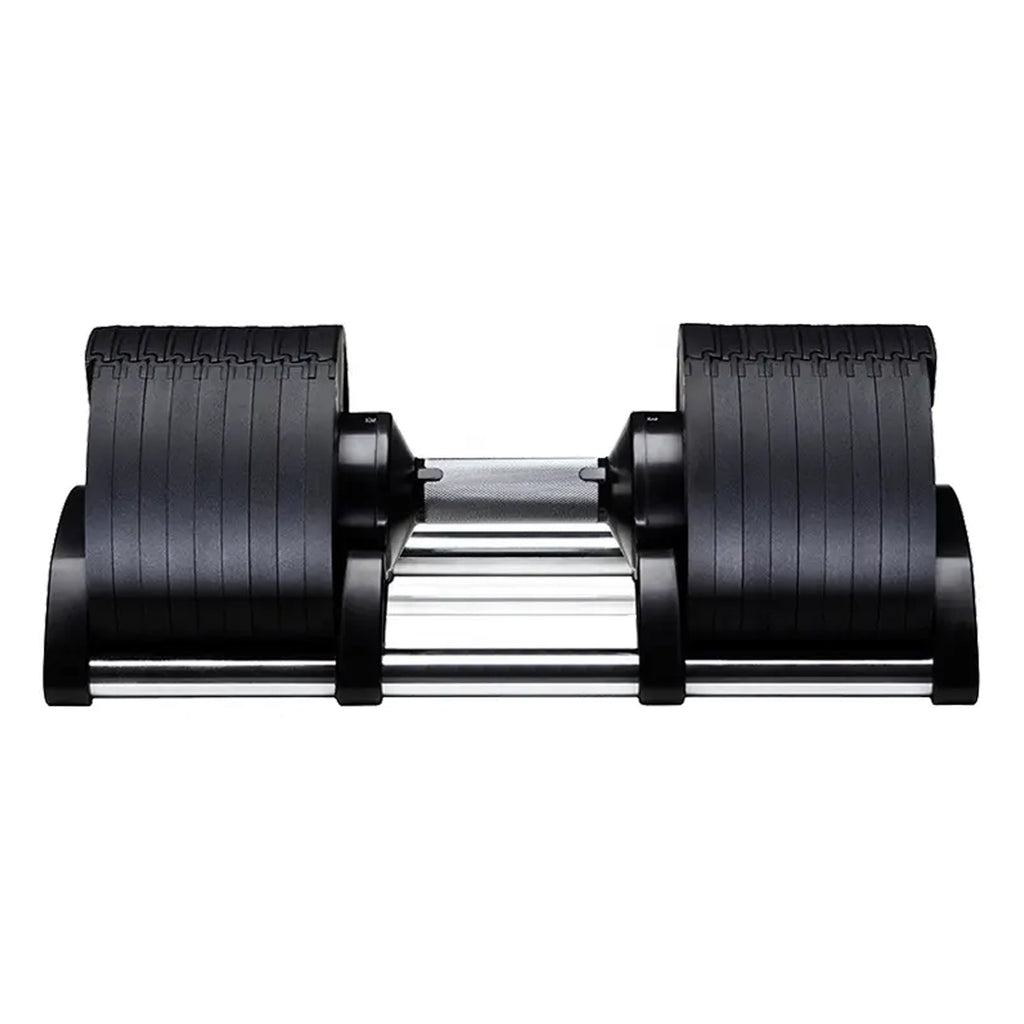 Adjustable Steel Round Dumbbells with Smooth Dial, Anti-Slip Handle & Optional Bench – 24 kg to 45 kg, Space‑Saving Strength Training for Home Gym