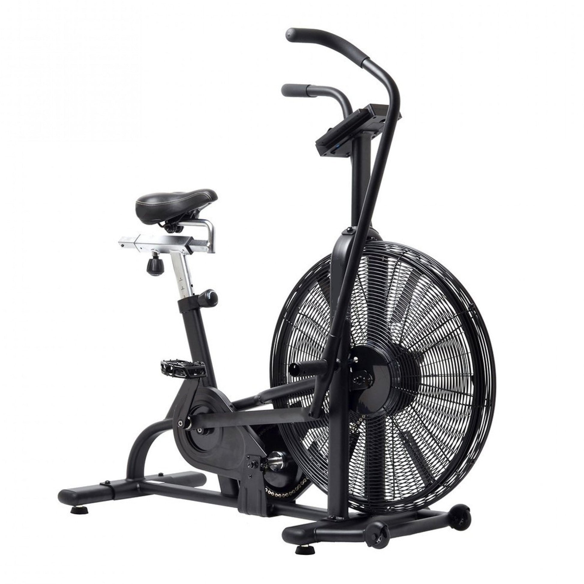 Steel Air Resistance Exercise Bike – Full-Body Cardio Trainer with LCD Display, Heavy-Duty Frame for Home Gym & Personal Workout Rooms