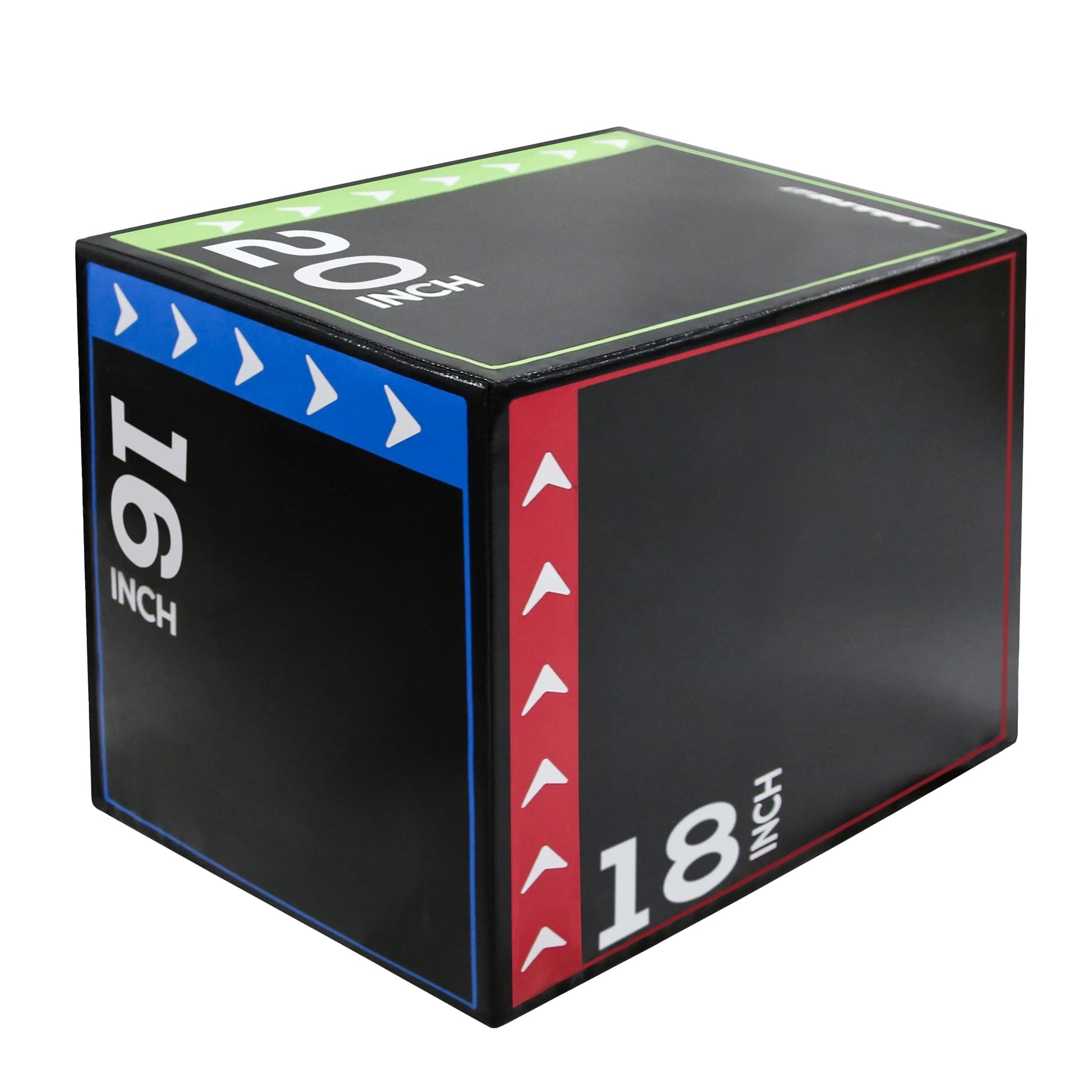 Soft 3‑in‑1 Foam Plyometric Jump Box – Non‑Slip Vinyl Coated for Home Gym Training