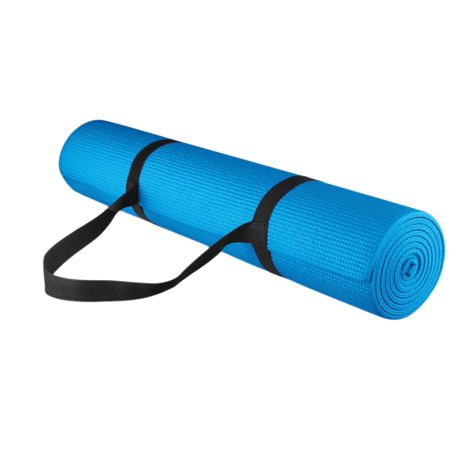 Extra Thick NBR Foam Yoga Mat – 15 mm Non‑Slip Eco-Friendly Exercise & Pilates Mat with Carry Strap – Cushioned Support for Home Gym & Fitness Studio