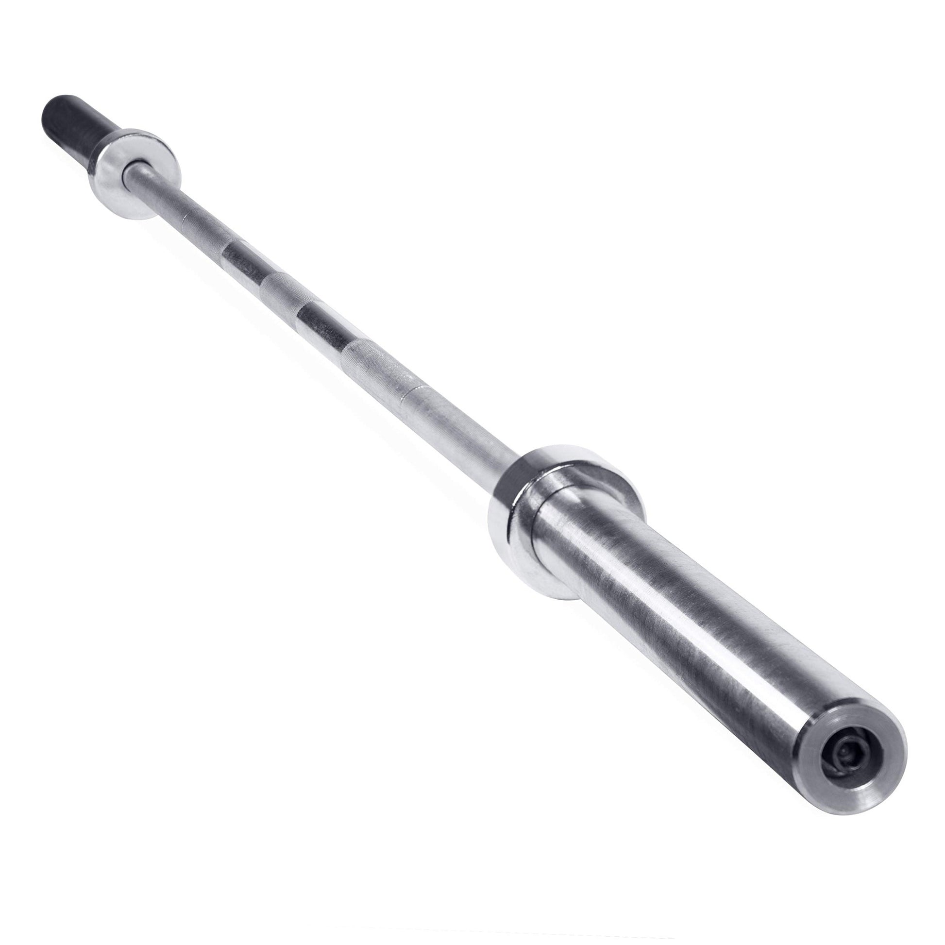 Heavy-Duty Olympic Barbell 2" – Premium 4ft / 5ft / 6ft / 7ft Weightlifting Bar with Spring Collars | Multipurpose for Squat, Bench Press, Deadlift & Powerlifting