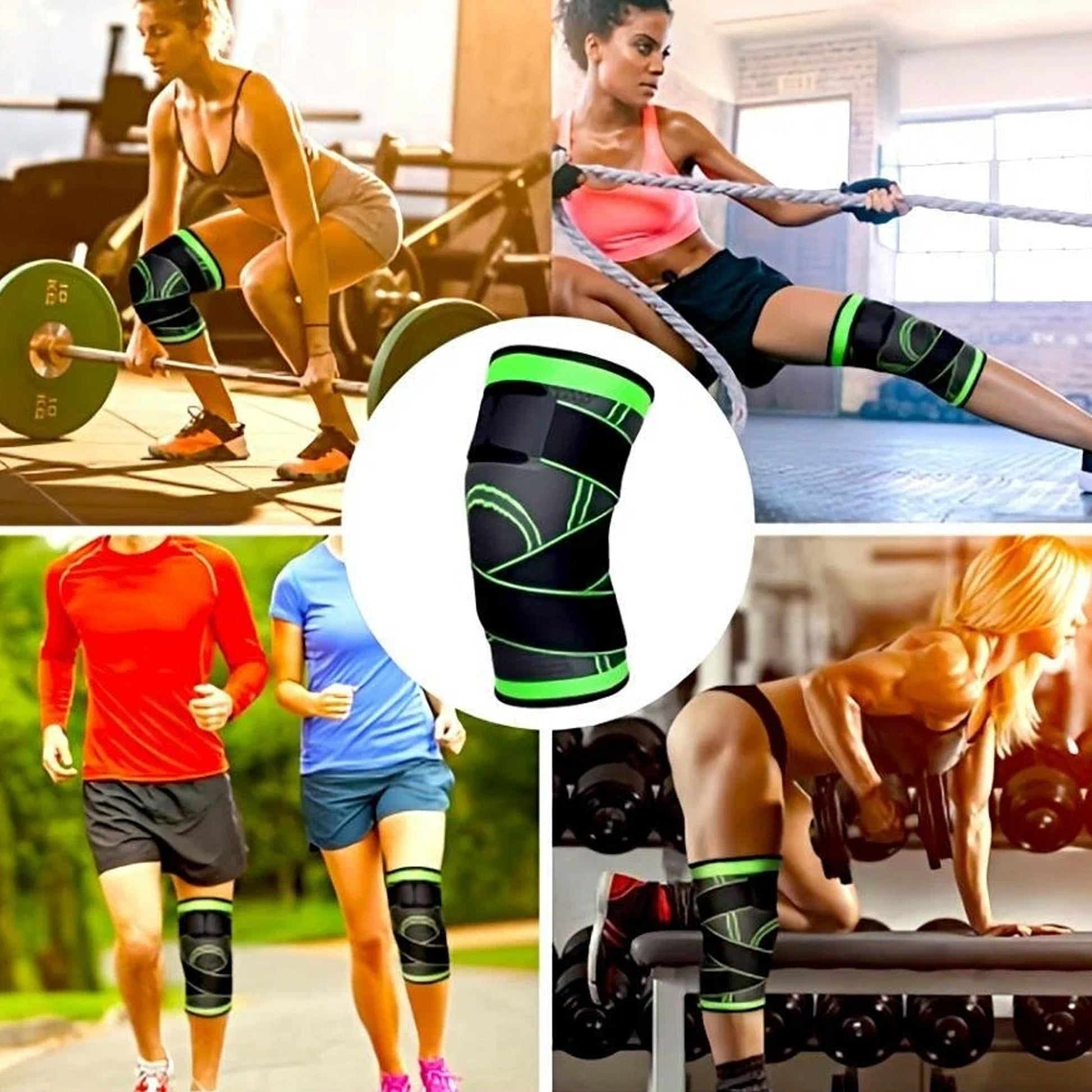 Comfort-Fit Knee Support Strap – Adjustable Brace for ACL, Meniscus & Joint Pain Relief | Perfect for Running, Walking, Sports & Daily Wear