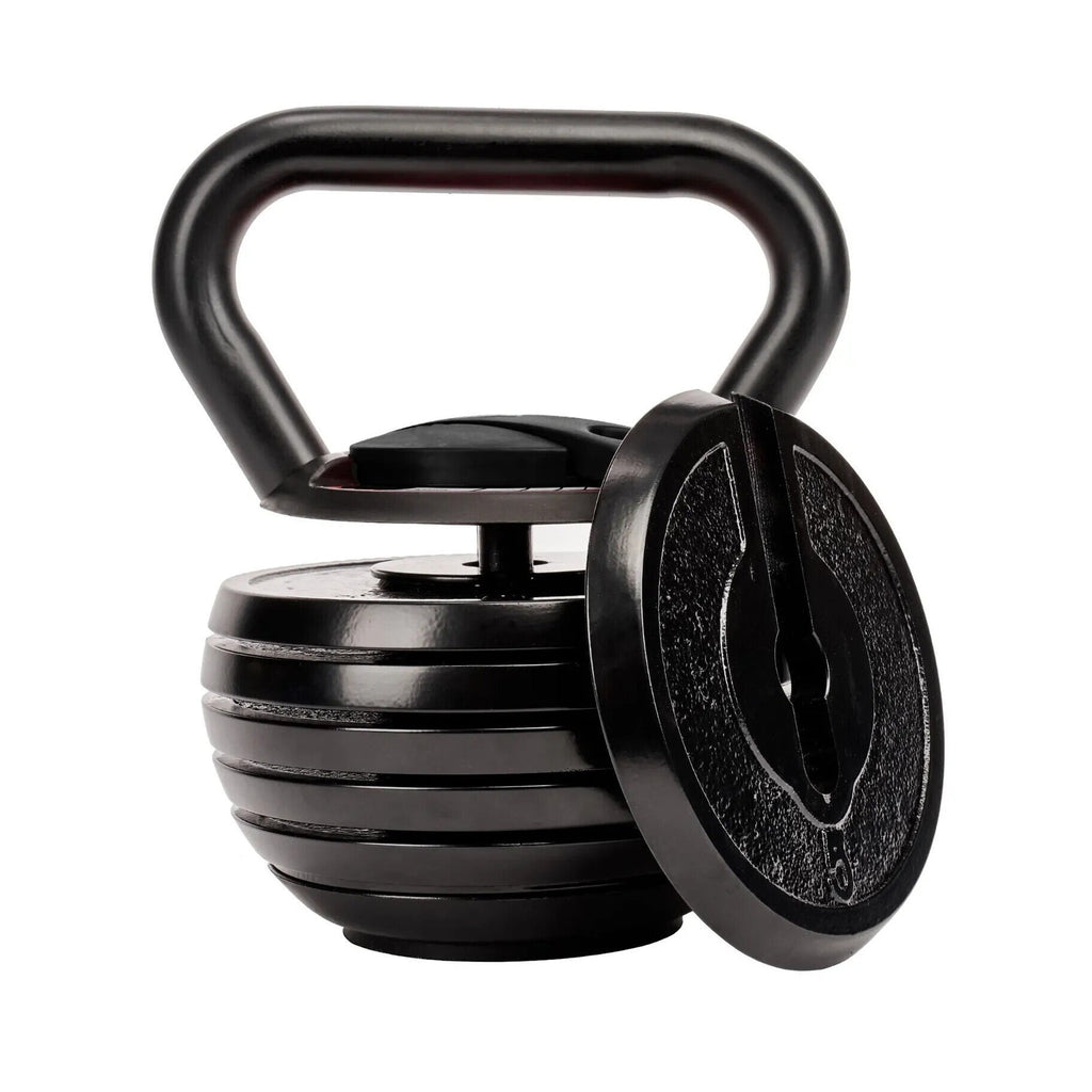 18 kg Adjustable Kettlebell – Heavy‑Duty Quick‑Lock Plates, Ergonomic Grip, Full‑Body Strength Training, Compact Home Gym Equipment