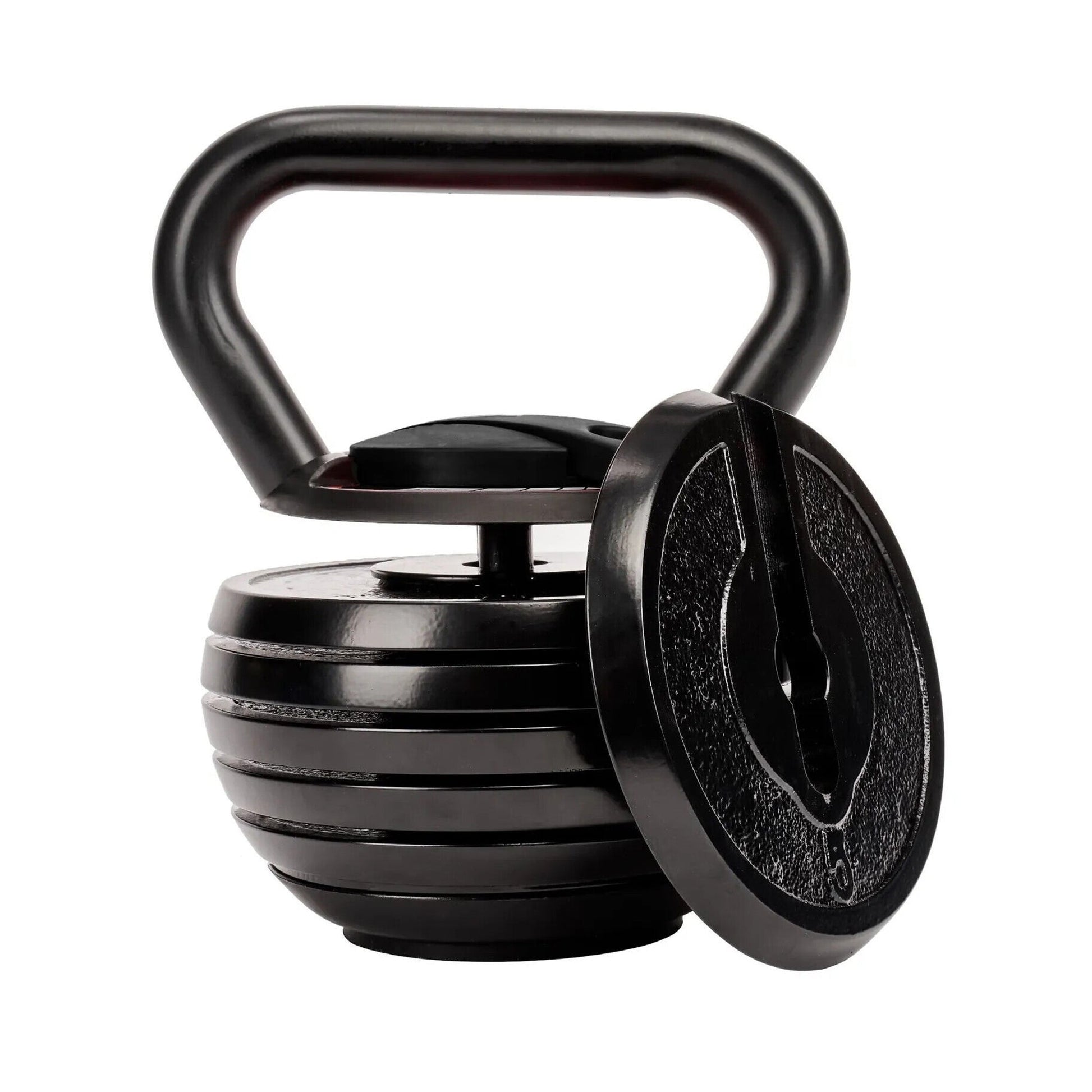 18 kg Adjustable Kettlebell – Heavy‑Duty Quick‑Lock Plates, Ergonomic Grip, Full‑Body Strength Training, Compact Home Gym Equipment