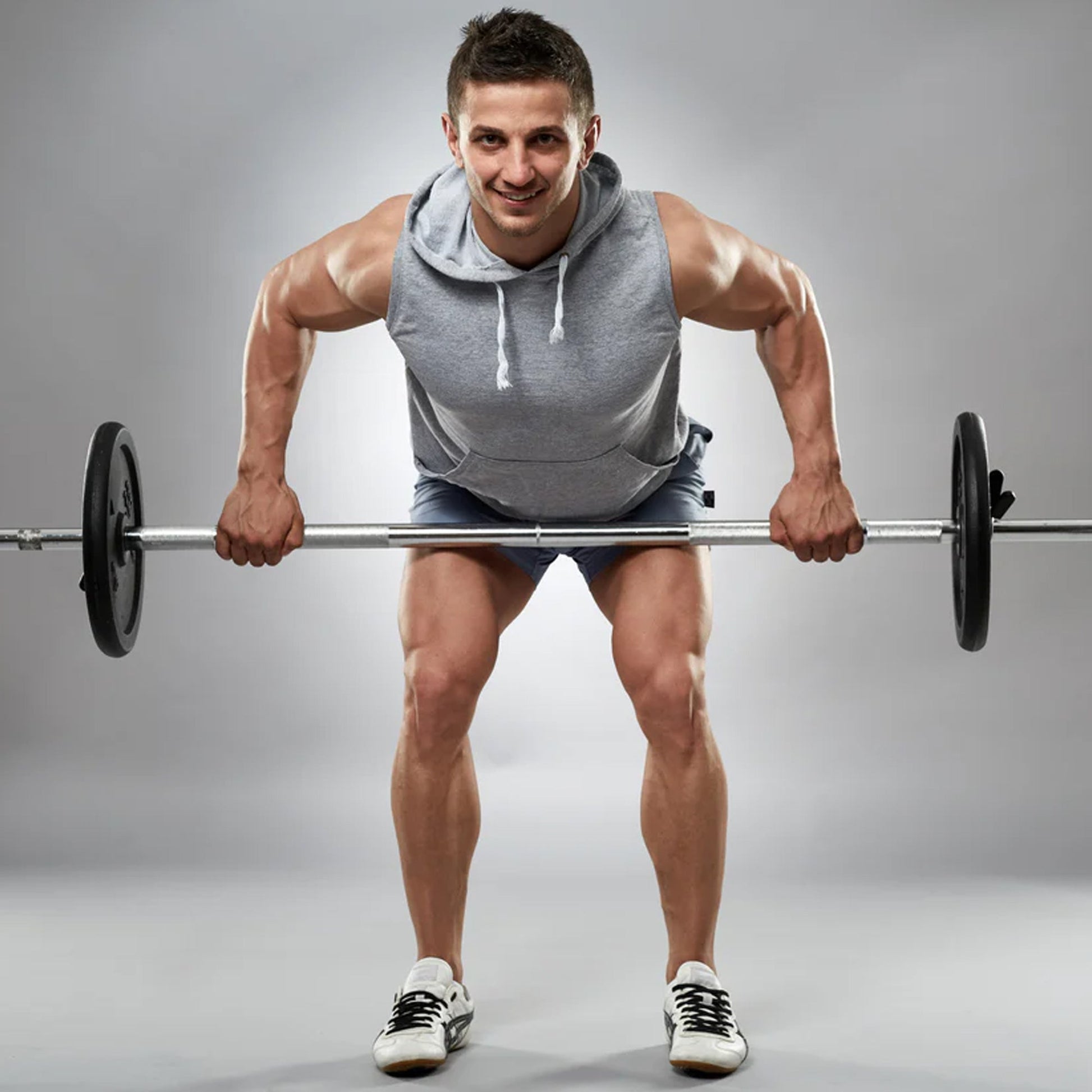 Heavy‑Duty Olympic Bumper Plates – Durable Rubber Weight Plates, Cast Iron Core, Shock‑Absorbing Design, Strength Training & Weightlifting, Home Gym