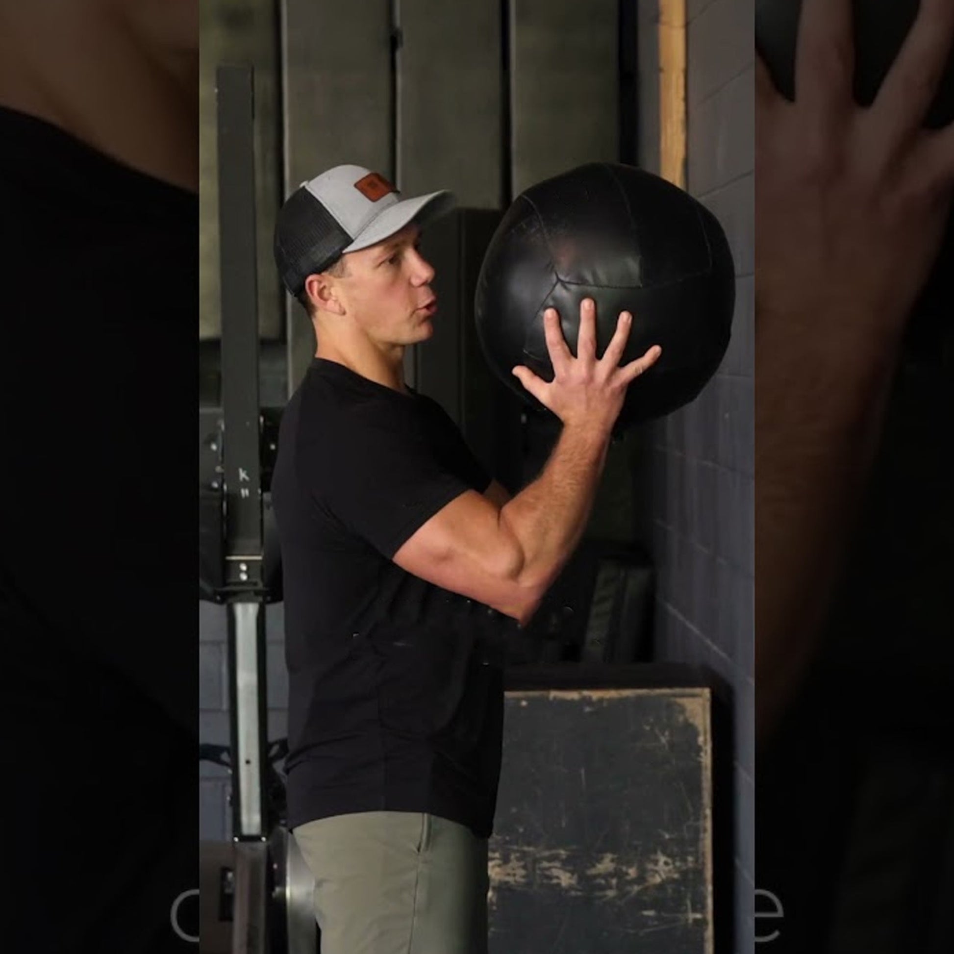 3–12 kg No‑Bounce Vinyl Wall Balls – Durable, Textured Grip for Explosive Strength Training at Home