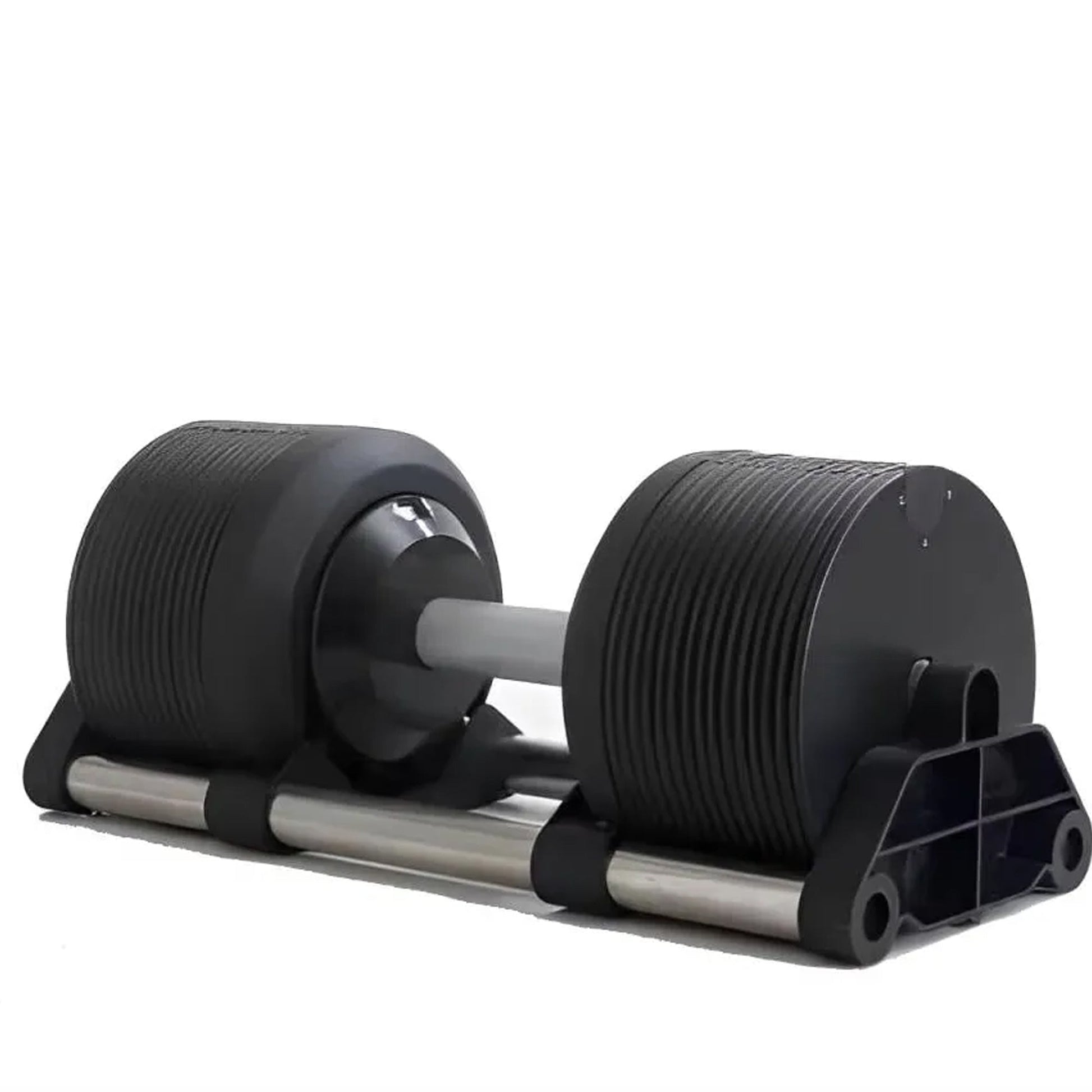 Adjustable Steel Round Dumbbells with Smooth Dial, Anti-Slip Handle & Optional Bench – 24 kg to 45 kg, Space‑Saving Strength Training for Home Gym