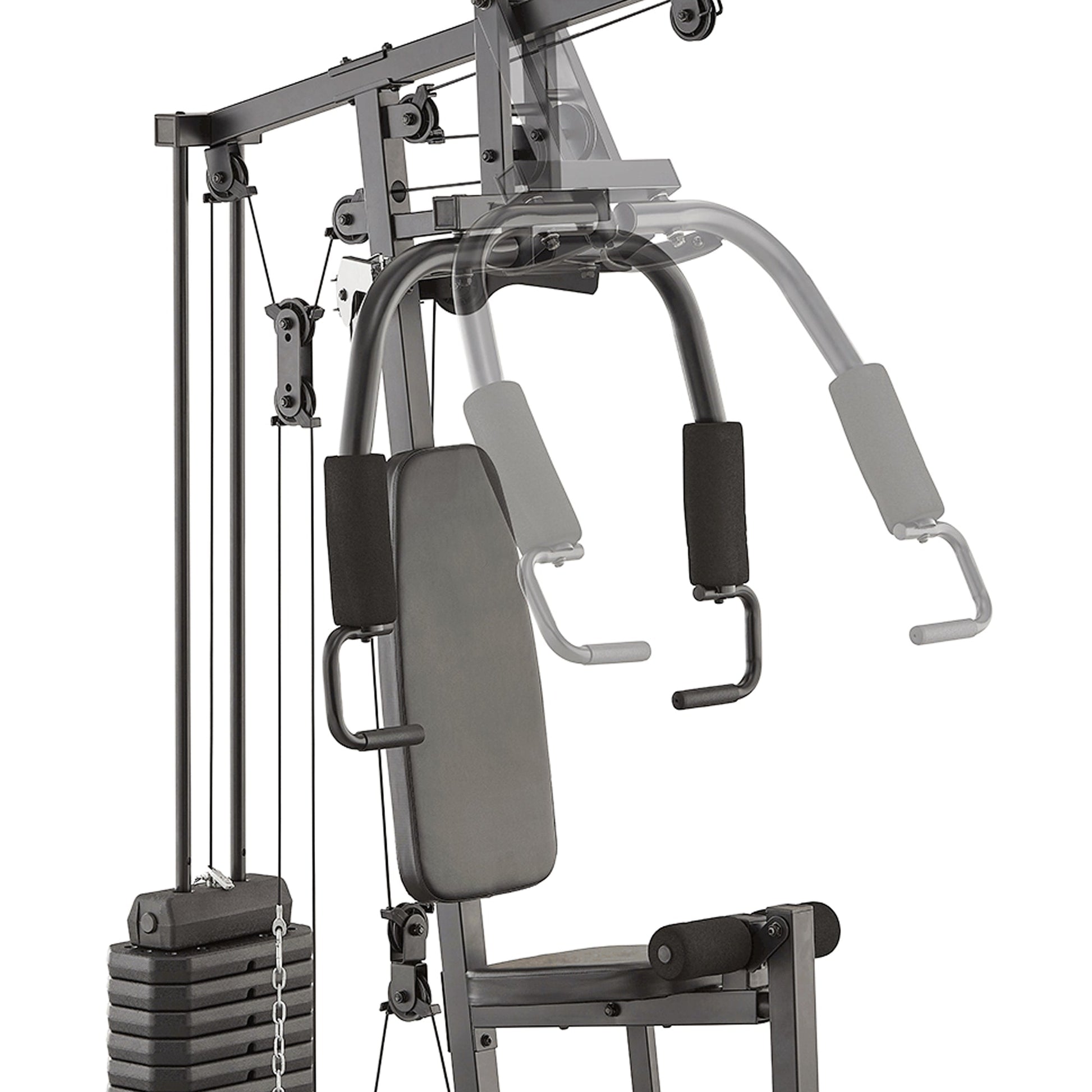 Essential Multi‑Gym Home Gym Machine – Steel Frame, 45 kg/66 kg Stack, Multi‑Station Strength Training for Home Fitness
