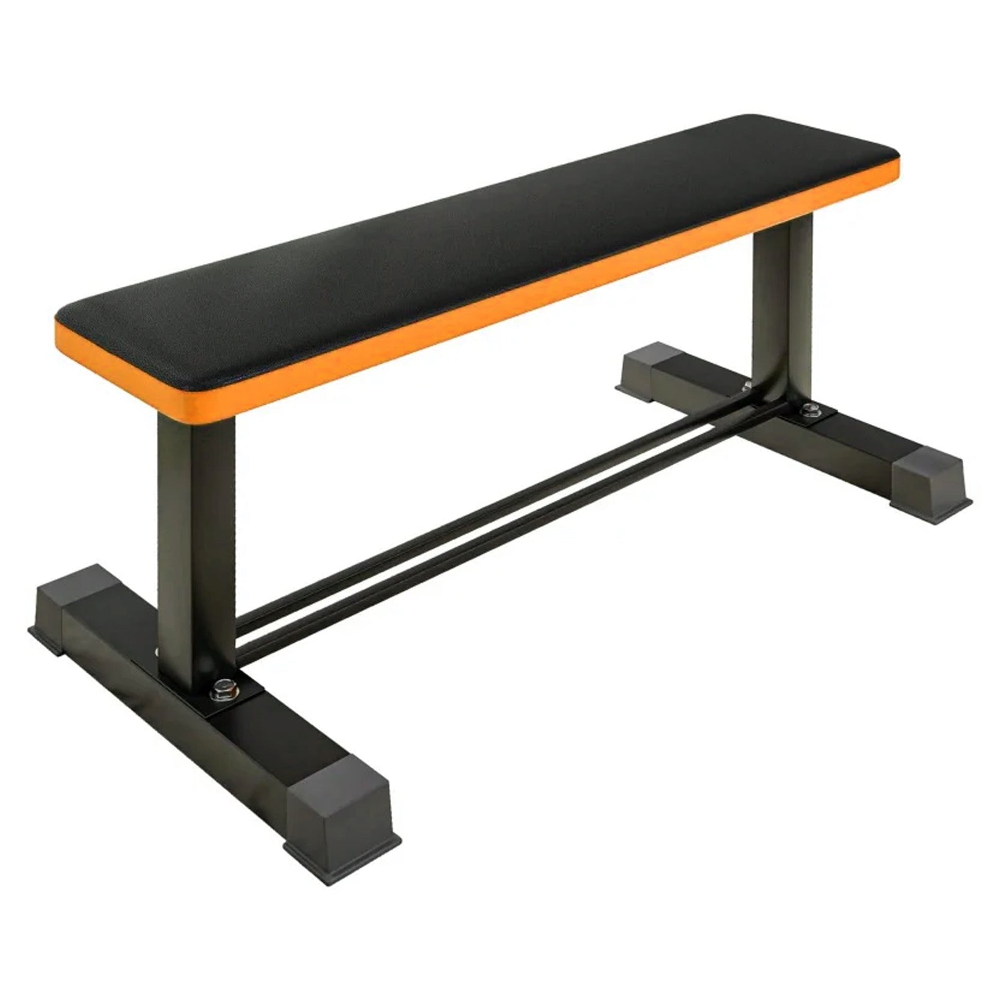 Built‑in Dumbbell Rack with Heavy‑Duty Flat Weight Bench, Alloy Steel Frame – Strength Training for Home Gym & Studio Workouts
