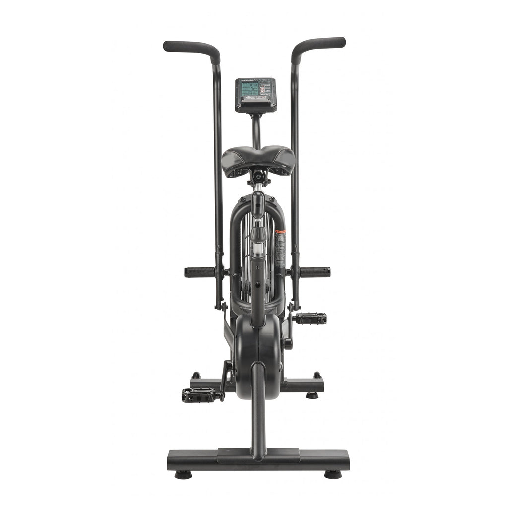 Steel Air Resistance Exercise Bike – Full-Body Cardio Trainer with LCD Display, Heavy-Duty Frame for Home Gym & Personal Workout Rooms