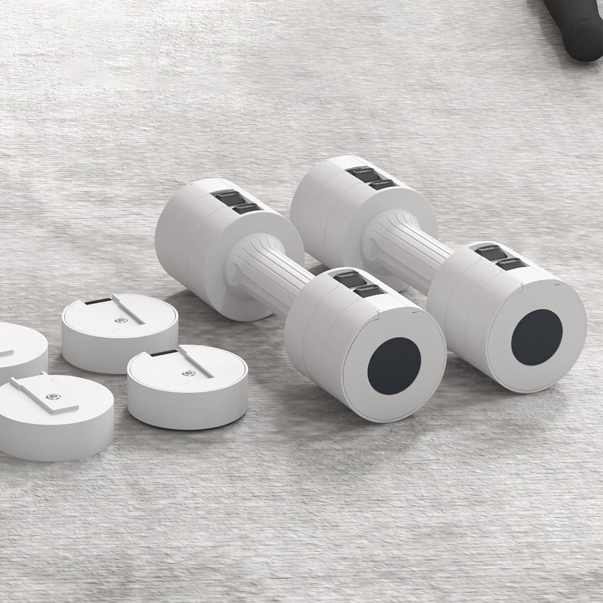 3-in-1 Adjustable Hand Weights – 2x2.5kg & 2x10kg Dumbbell Set | Compact Strength Training for Home Gym | Ideal for Women & Men
