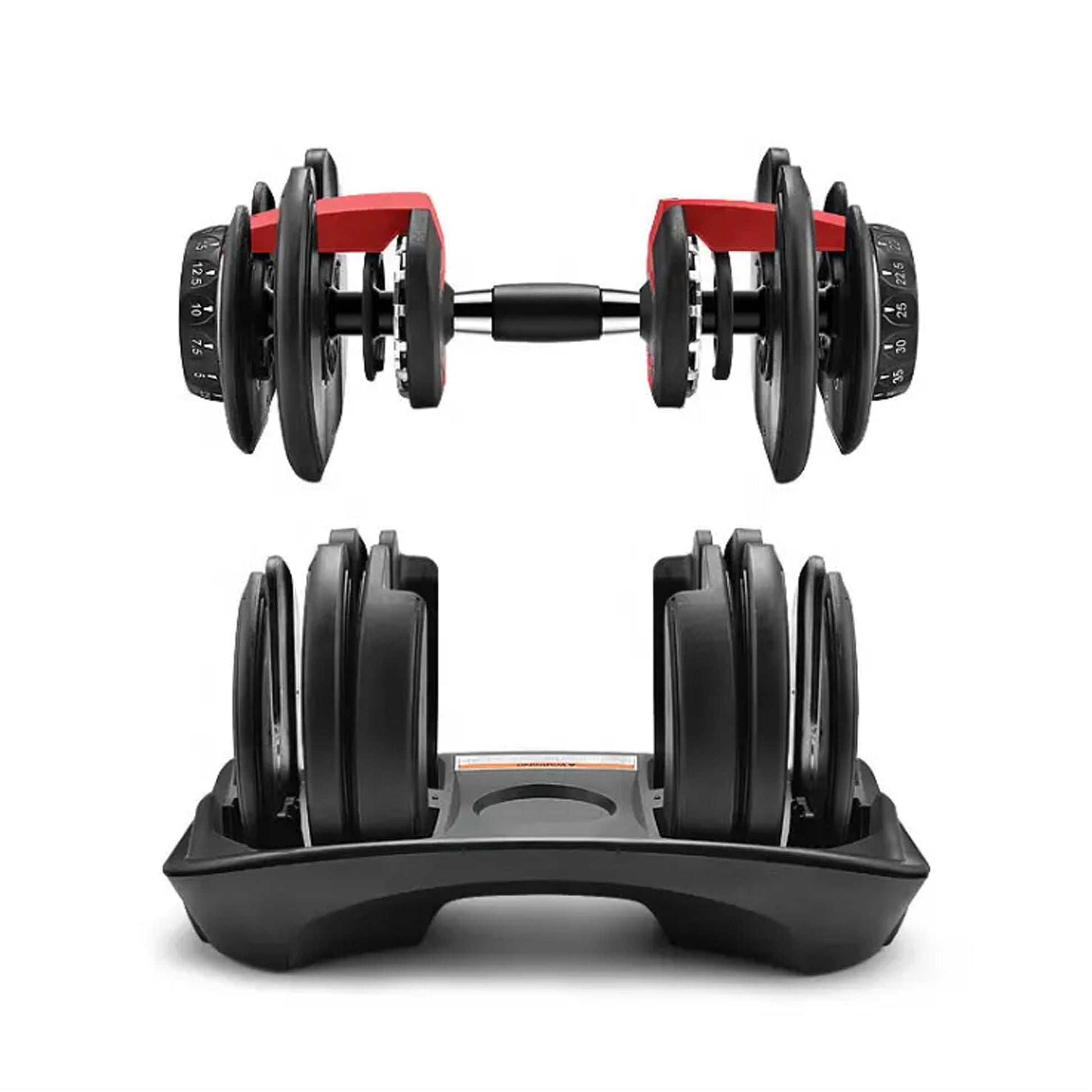 40 kg Adjustable Dumbbell – Cast Iron 17‑in‑1 Dial Weights, Heavy‑Duty Strength Training for Home Gym & Studio, Compact Space‑Saving Fitness Gear