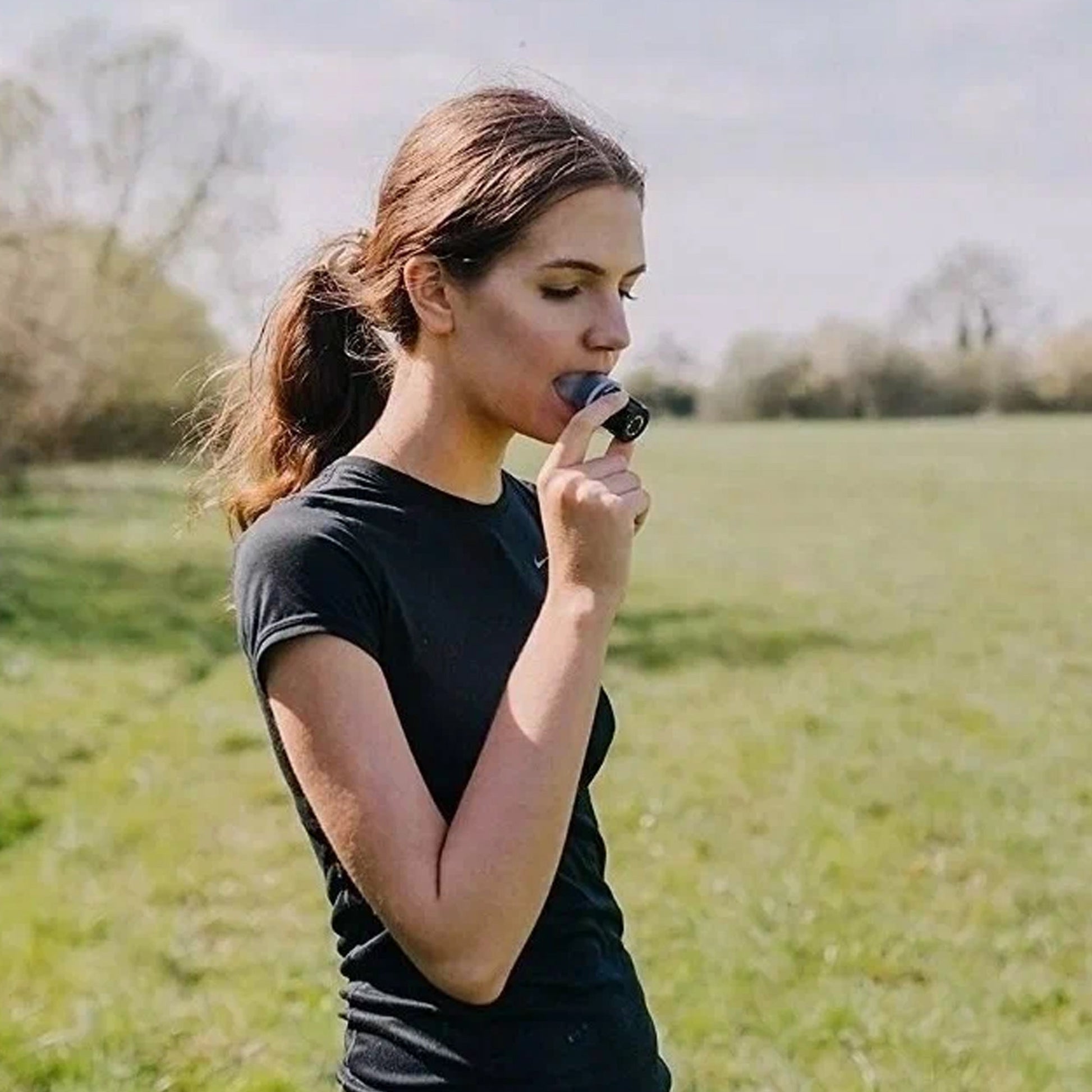 Breath Trainer | Portable Lung Exerciser for Respiratory Therapy, Lung Capacity & Stamina Boost