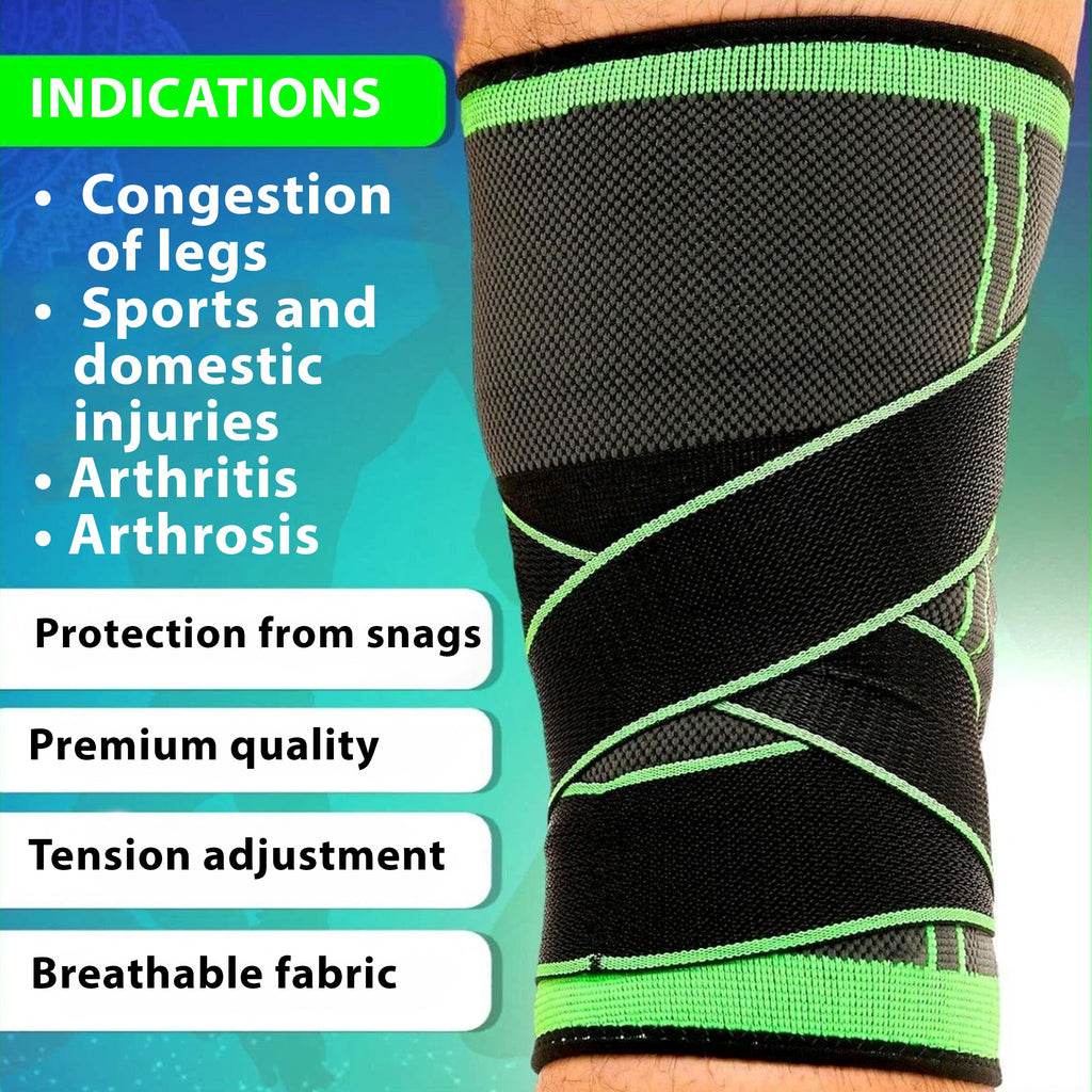 Comfort-Fit Knee Support Strap – Adjustable Brace for ACL, Meniscus & Joint Pain Relief | Perfect for Running, Walking, Sports & Daily Wear