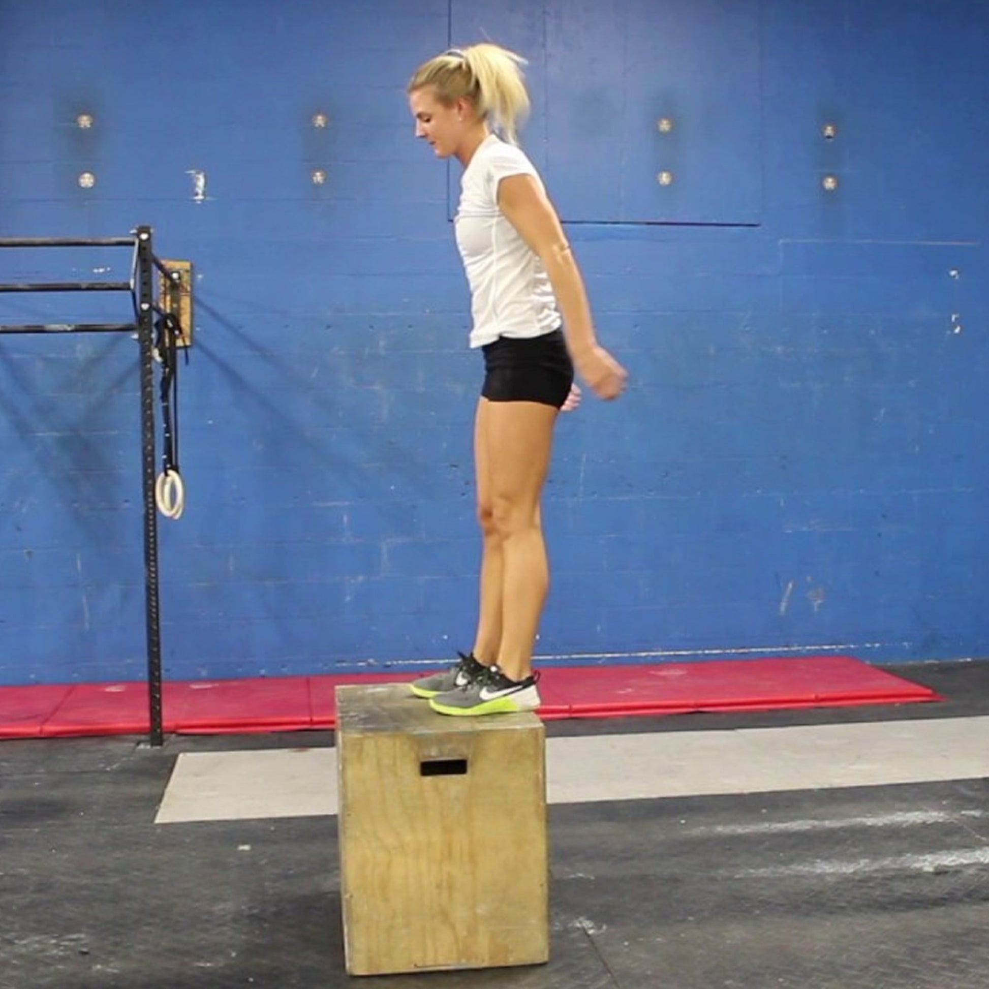 Wooden Plyometric 3‑in‑1 Jump Box – Premium Baltic Birch Wood, Reversible Heights, Non‑Slip Corners, Strength & Agility Training for Home Gyms