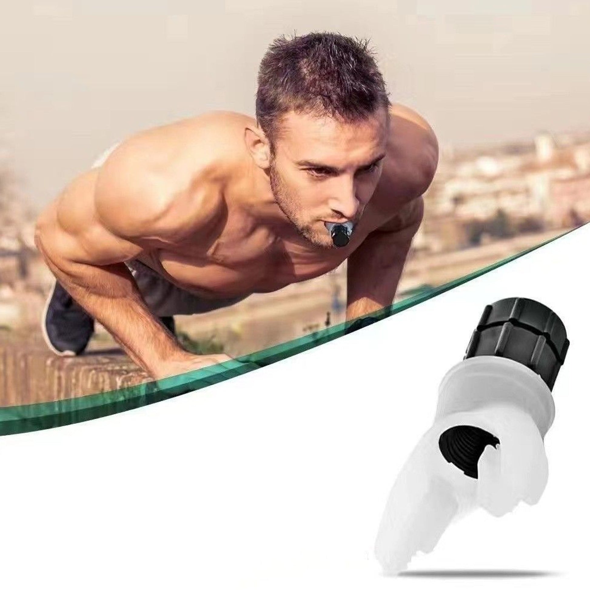 Breath Trainer | Portable Lung Exerciser for Respiratory Therapy, Lung Capacity & Stamina Boost