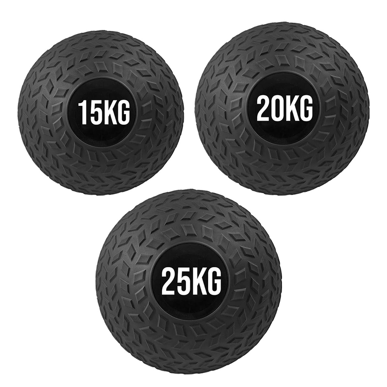 Heavy‑Duty Rubber Treaded Slam Ball – No‑Bounce Impact Ball for Strength & Power Training in Home Gym