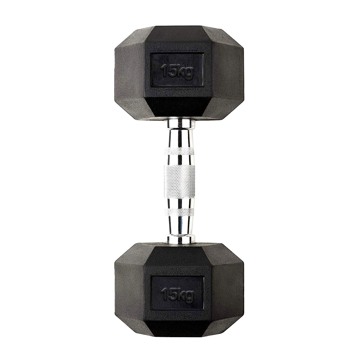 Hex Dumbbell Set 2.5kg–60kg – Rubber-Coated Anti-Roll Weights with Steel Handles – Dumbbell Pairs & Rack Bundles for Home & Commercial Gym Use