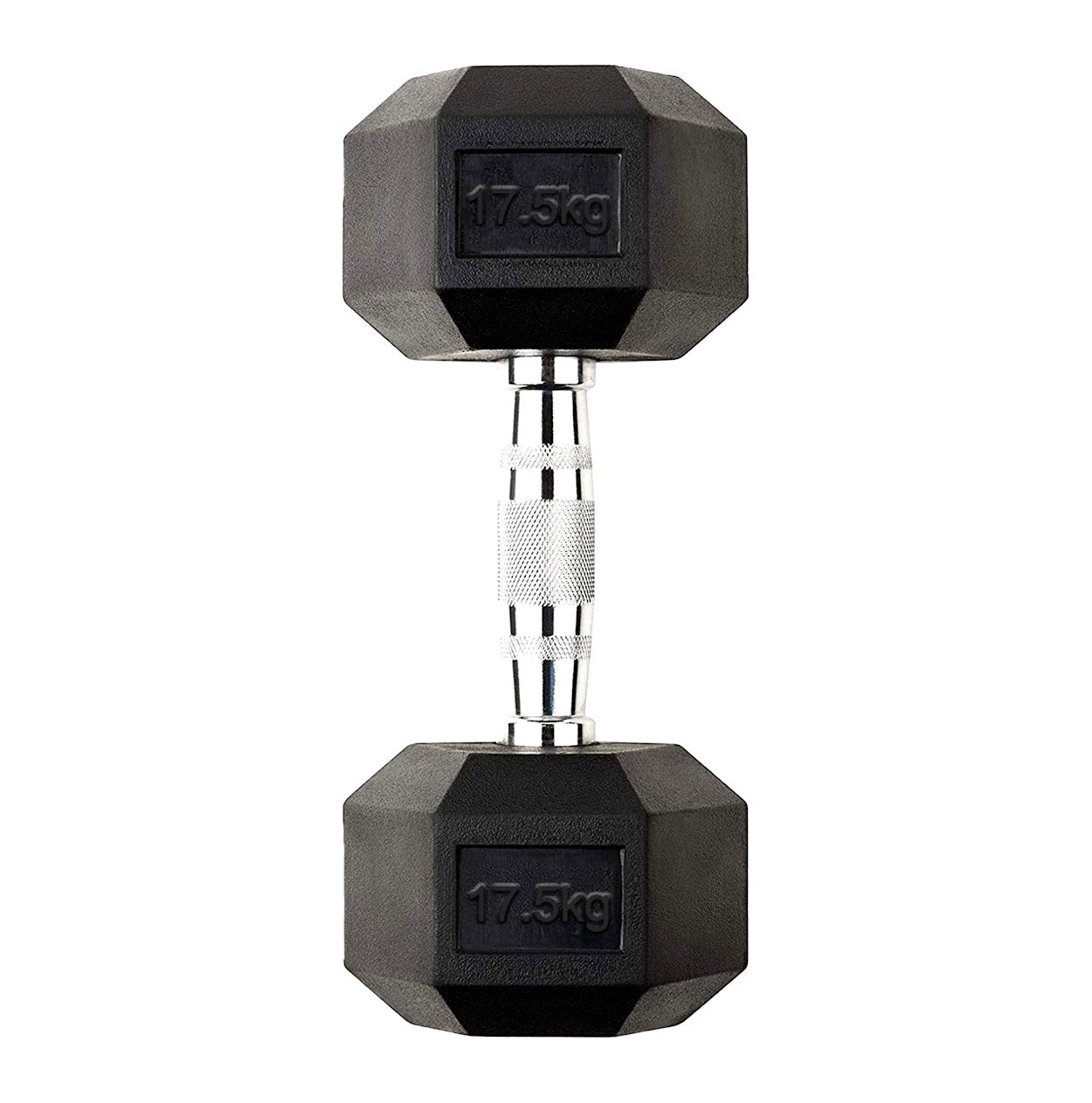 Hex Dumbbell Set 2.5kg–60kg – Rubber-Coated Anti-Roll Weights with Steel Handles – Dumbbell Pairs & Rack Bundles for Home & Commercial Gym Use