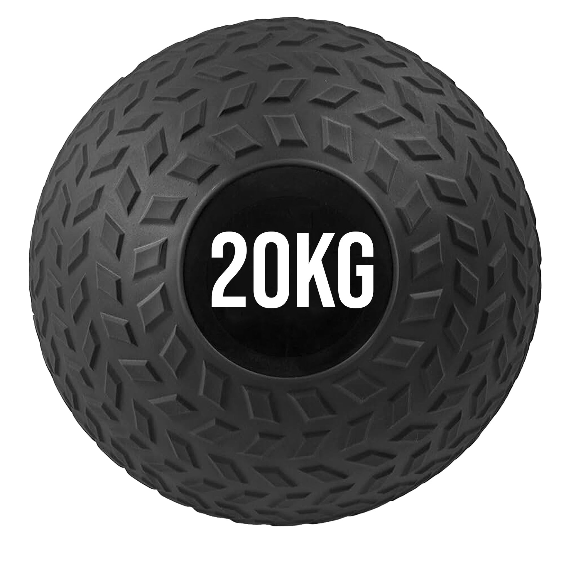 Heavy‑Duty Rubber Treaded Slam Ball – No‑Bounce Impact Ball for Strength & Power Training in Home Gym
