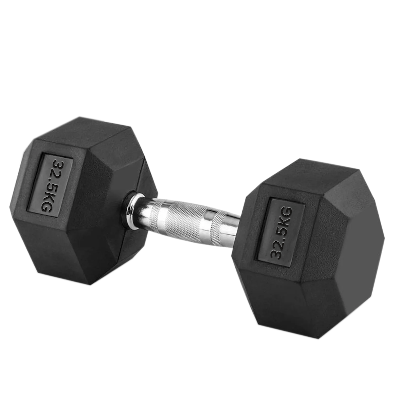 Hex Dumbbell Set 2.5kg–60kg – Rubber-Coated Anti-Roll Weights with Steel Handles – Dumbbell Pairs & Rack Bundles for Home & Commercial Gym Use
