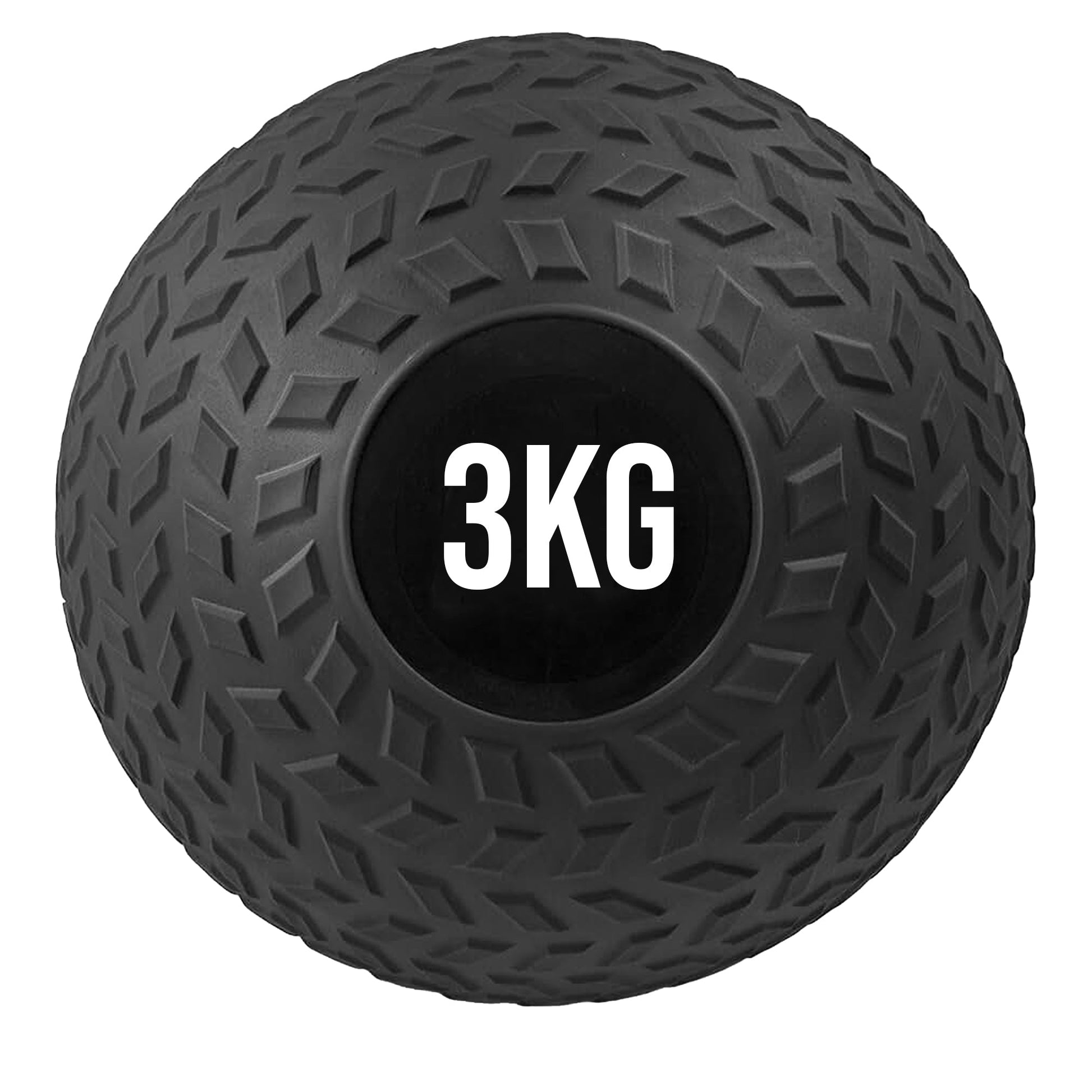 Heavy‑Duty Rubber Treaded Slam Ball – No‑Bounce Impact Ball for Strength & Power Training in Home Gym