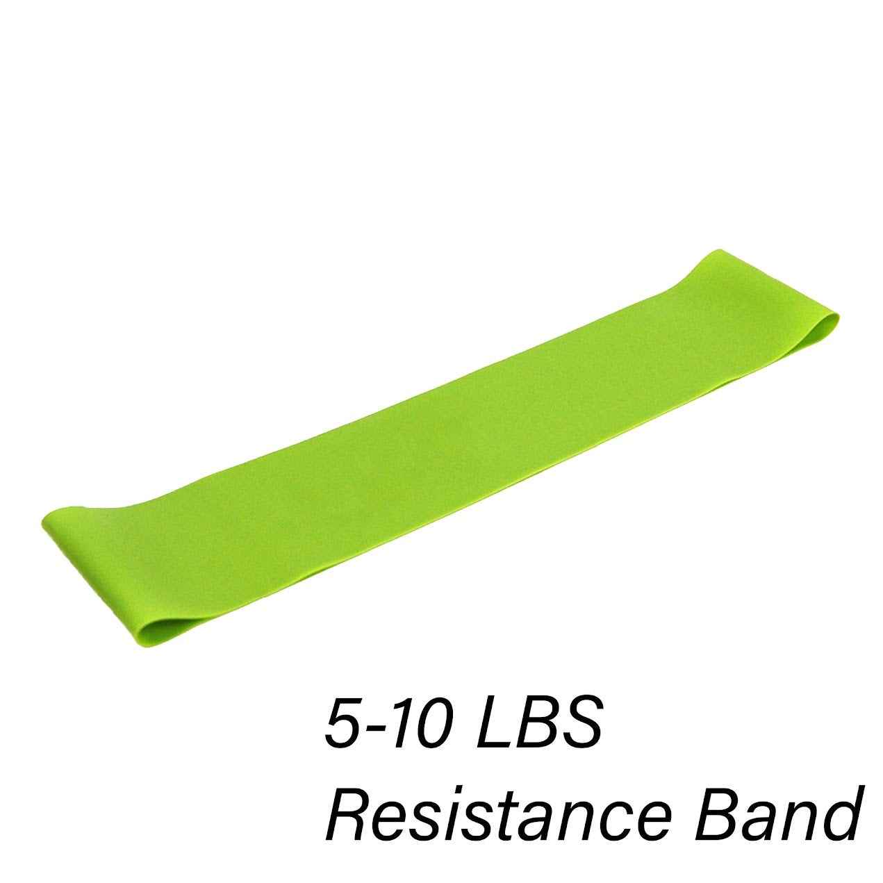 Resistance Band Loop Set – 5‑Level Lightweight Latex Bands for Home Workouts, Pilates & Strength Training – Toning, Mobility & Recovery Tool