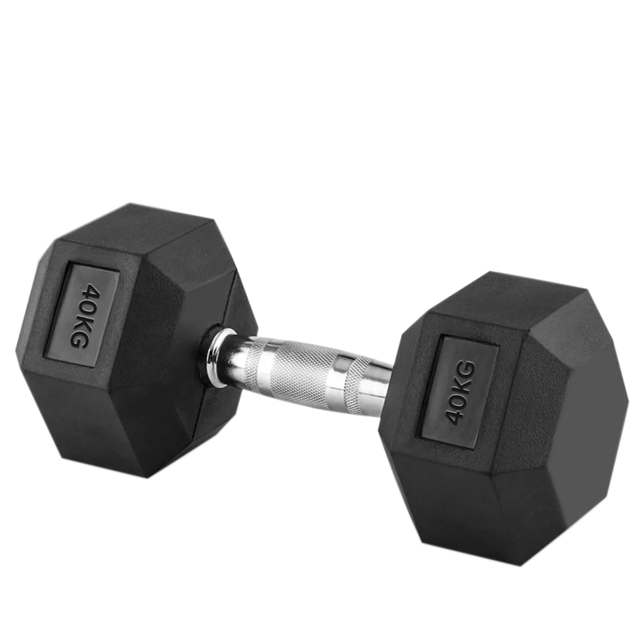 Hex Dumbbell Set 2.5kg–60kg – Rubber-Coated Anti-Roll Weights with Steel Handles – Dumbbell Pairs & Rack Bundles for Home & Commercial Gym Use