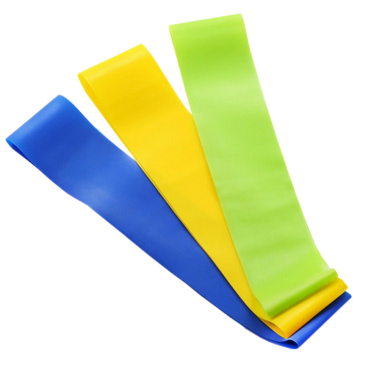 Resistance Band Loop Set – 5‑Level Lightweight Latex Bands for Home Workouts, Pilates & Strength Training – Toning, Mobility & Recovery Tool
