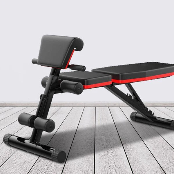Adjustable Foldable Weight Bench – Heavy‑Duty Steel, 7‑Position Incline/Decline/Flat, 320 kg Capacity, Quick‑Fold Locking for Home Gym