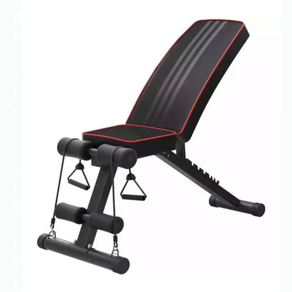 Adjustable Foldable Weight Bench – Heavy‑Duty Steel, 7‑Position Incline/Decline/Flat, 320 kg Capacity, Quick‑Fold Locking for Home Gym