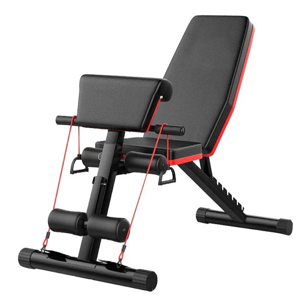 Adjustable Foldable Weight Bench – Heavy‑Duty Steel, 7‑Position Incline/Decline/Flat, 320 kg Capacity, Quick‑Fold Locking for Home Gym