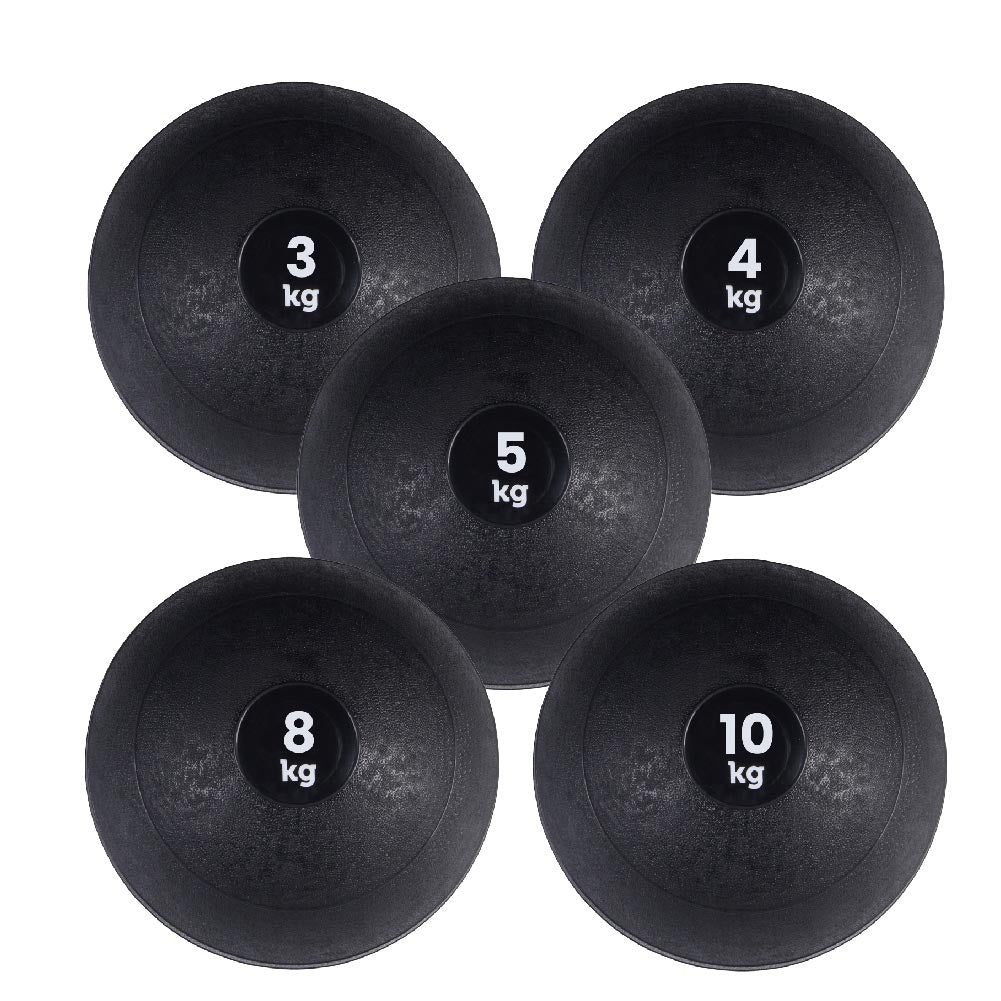 Heavy‑Duty Non‑Bounce Rubber Slam Ball – Durable Core Strength Medicine Ball for Functional Training, Home Gym, Garage Fitness Studio