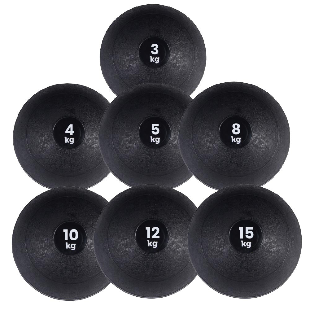 Heavy‑Duty Non‑Bounce Rubber Slam Ball – Durable Core Strength Medicine Ball for Functional Training, Home Gym, Garage Fitness Studio