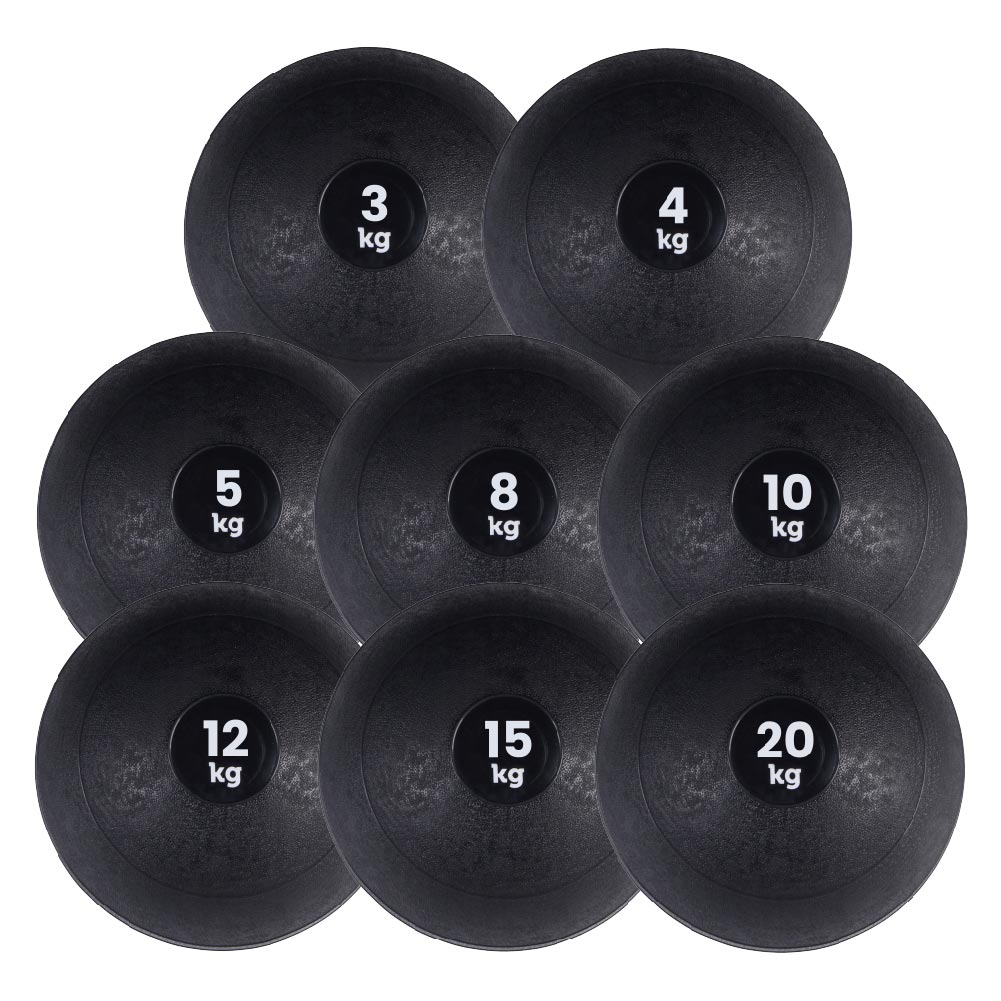 Heavy‑Duty Non‑Bounce Rubber Slam Ball – Durable Core Strength Medicine Ball for Functional Training, Home Gym, Garage Fitness Studio