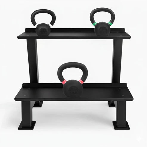 Heavy-Duty Cast Iron Kettlebell – Durable Matte Finish, Ergonomic Handle for Strength Training, Compact Home Gym Essential
