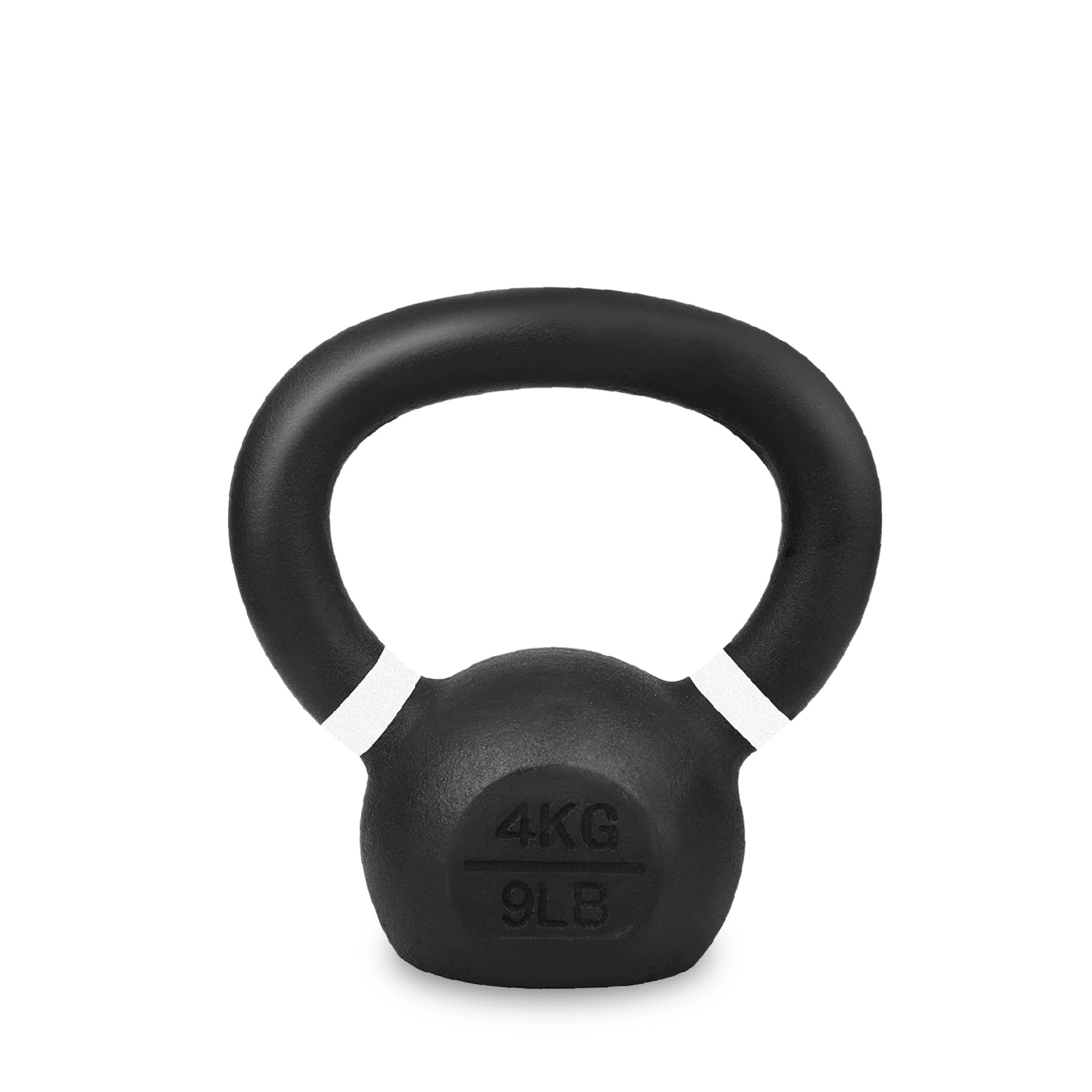 Heavy-Duty Cast Iron Kettlebell – Durable Matte Finish, Ergonomic Handle for Strength Training, Compact Home Gym Essential